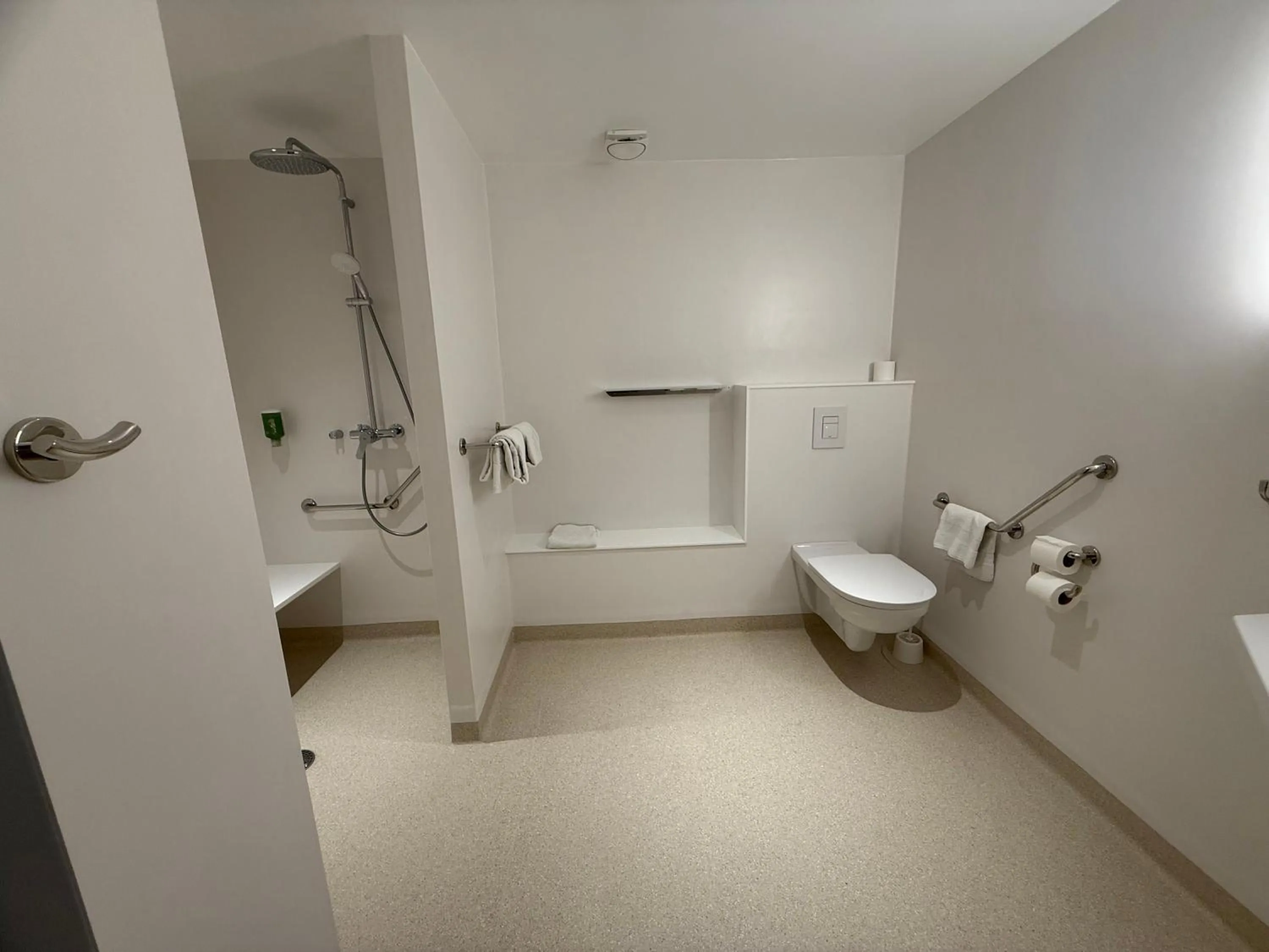 Shower in Hotel Strasbourg - Montagne Verte & Restaurant Louisiane