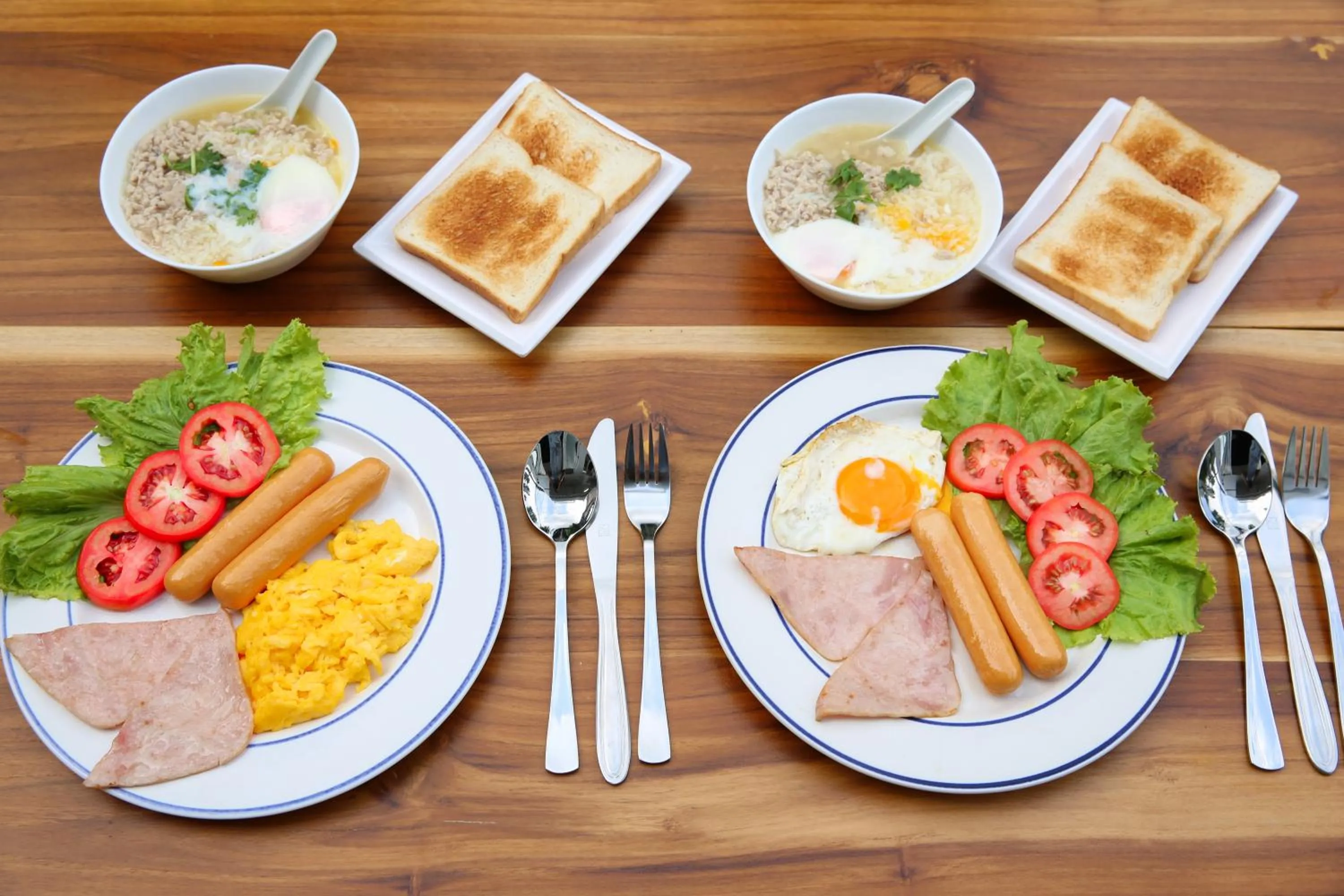 Food and drinks in Lucky panda Hotel