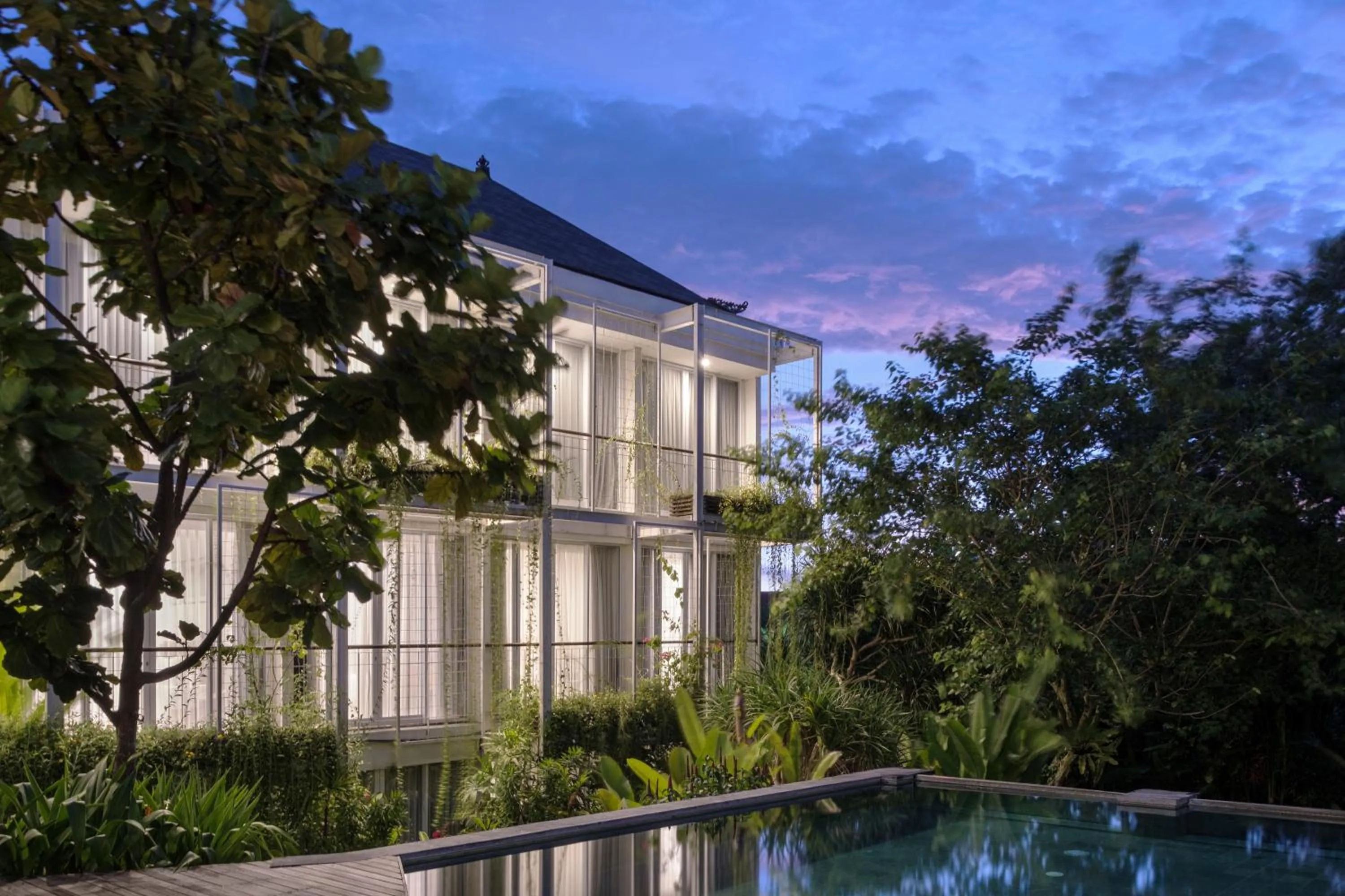 Property building in Rimbun Canggu Hotel
