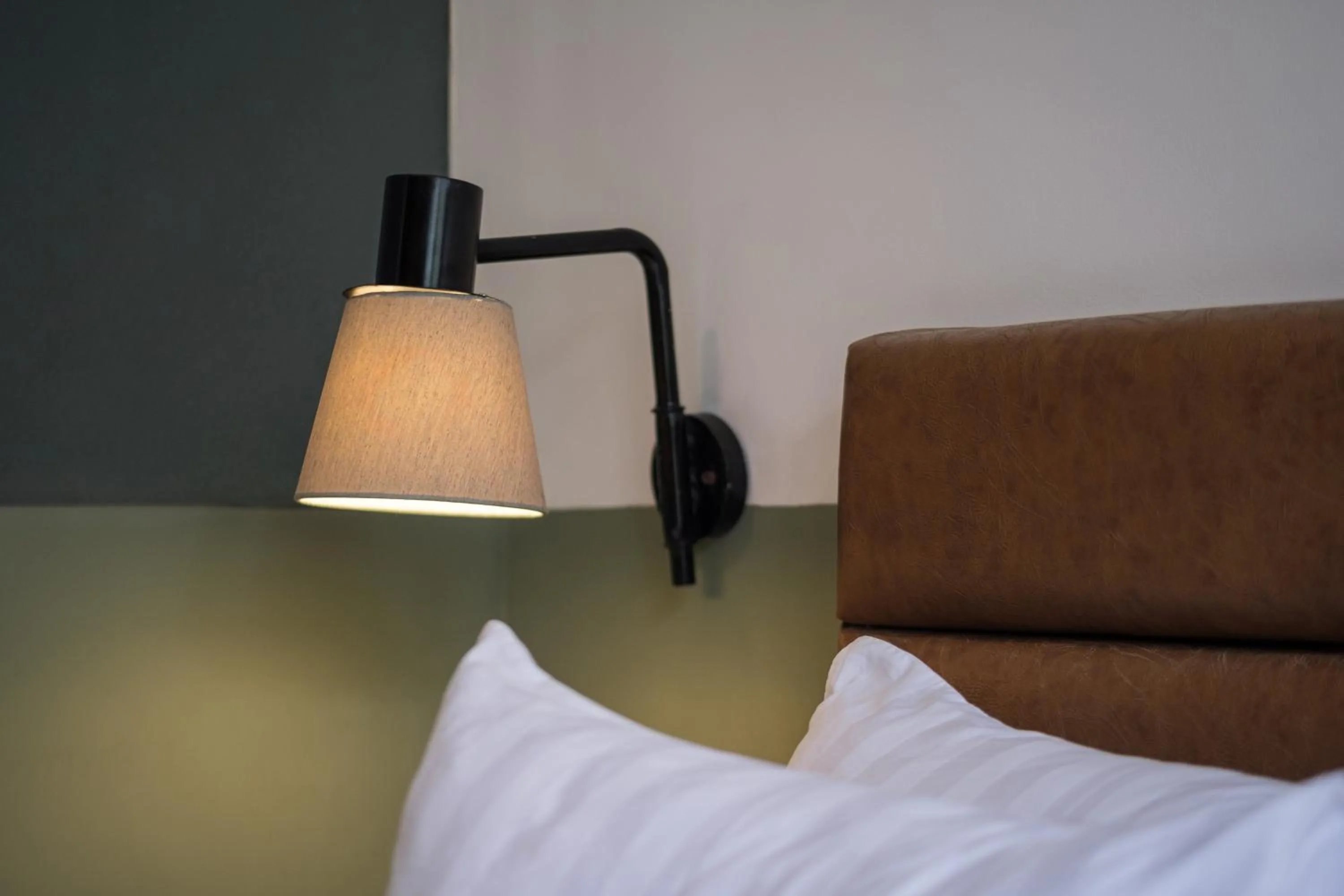 Bed in Rimbun Canggu Hotel