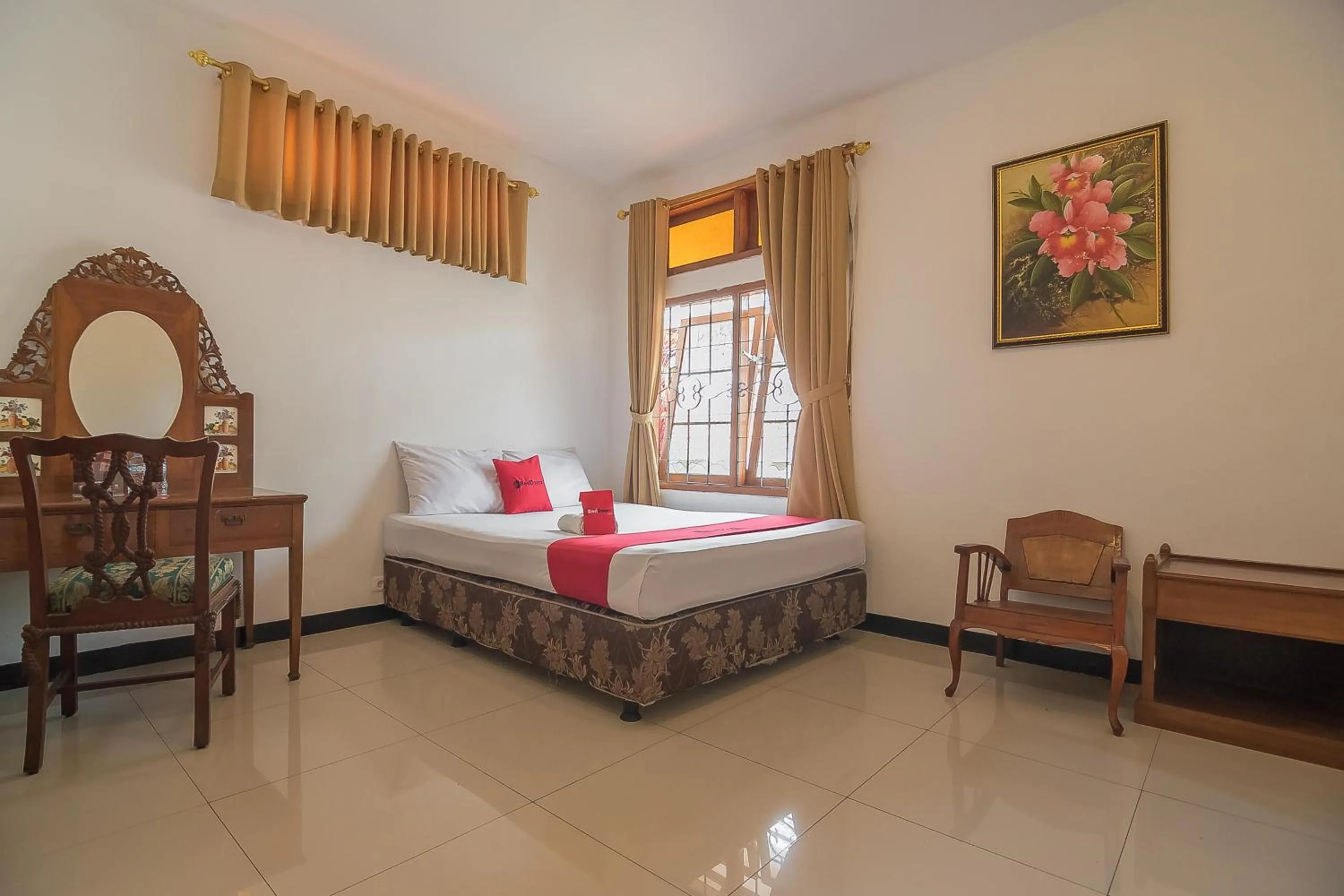 Bedroom, Bed in RedDoorz @ Maribaya Street 2