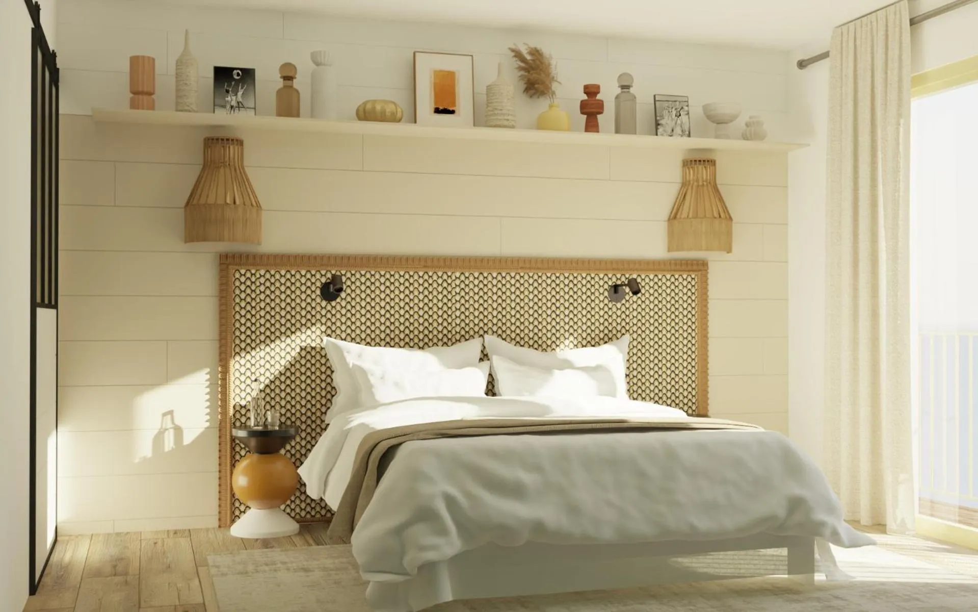 Photo of the whole room in Hôtel Les Brises