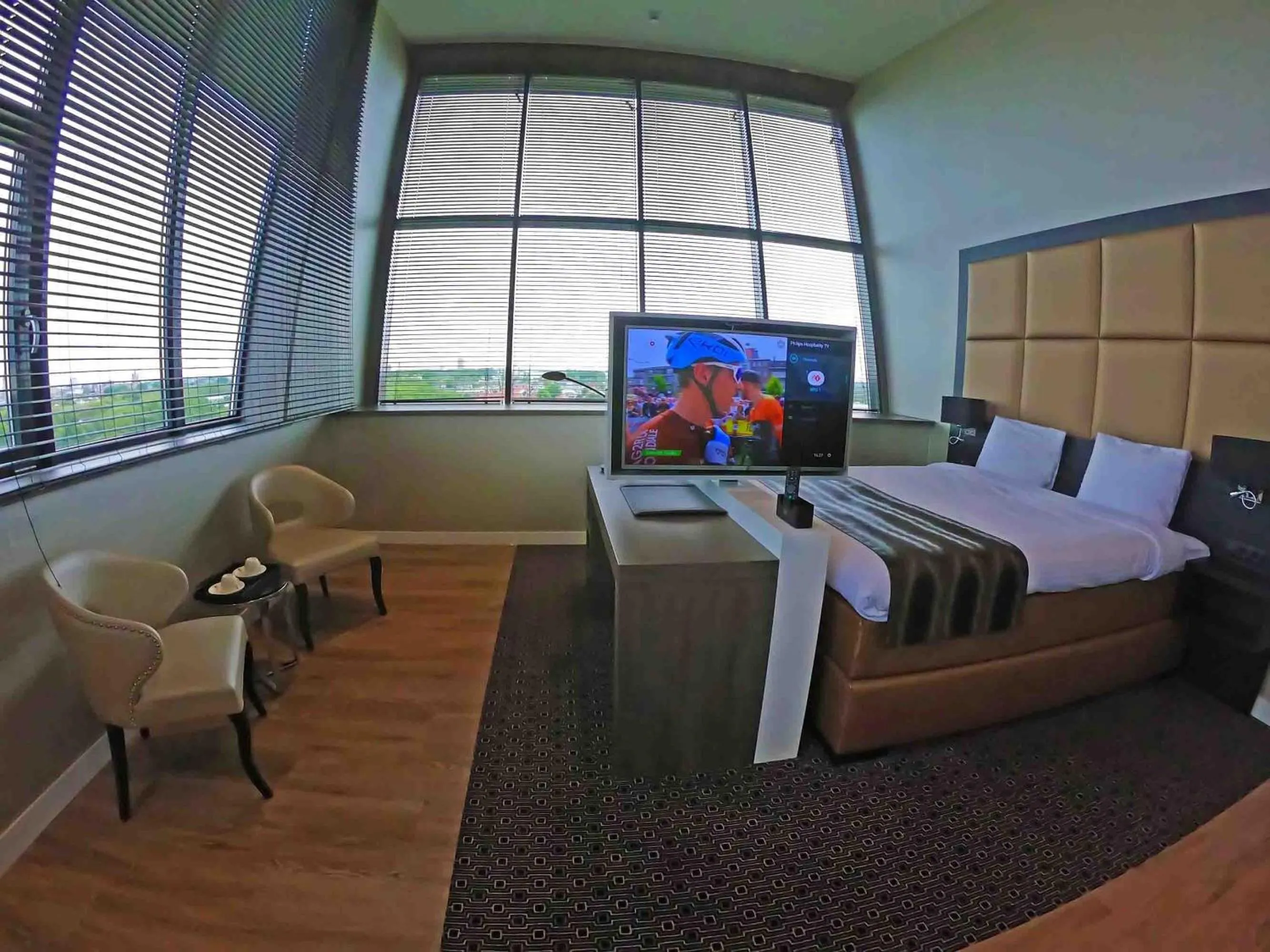 Bed in Riva hotel Den Haag - Delft