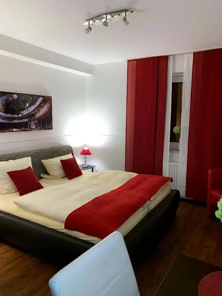 Bed in Hotel Restaurant Borchard