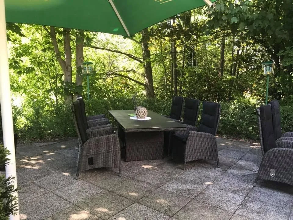 Garden in Hotel Restaurant Borchard