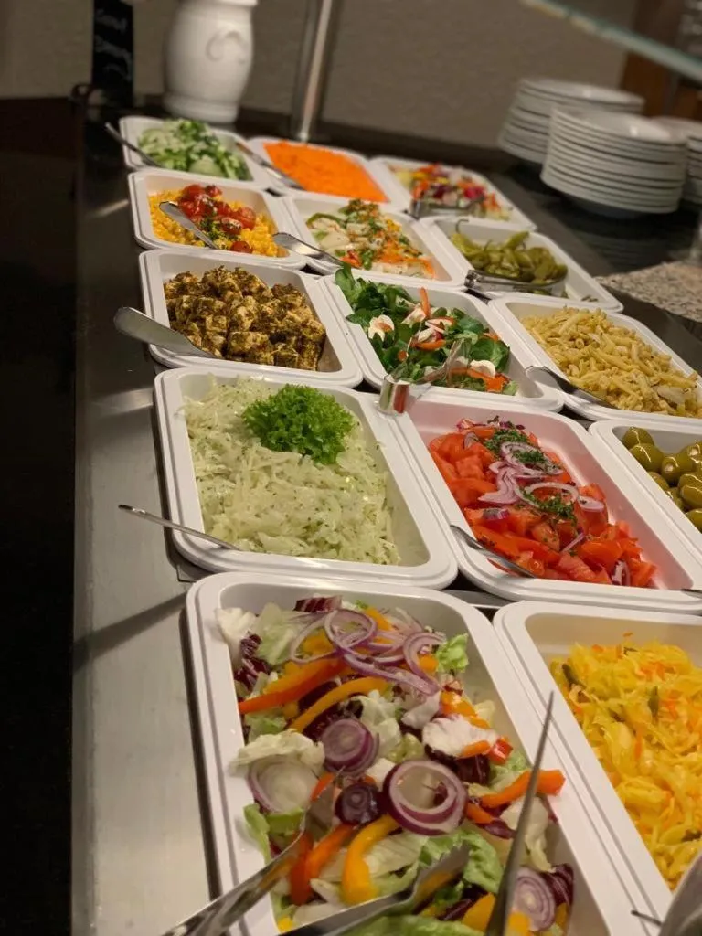 Dinner in Hotel Restaurant Borchard