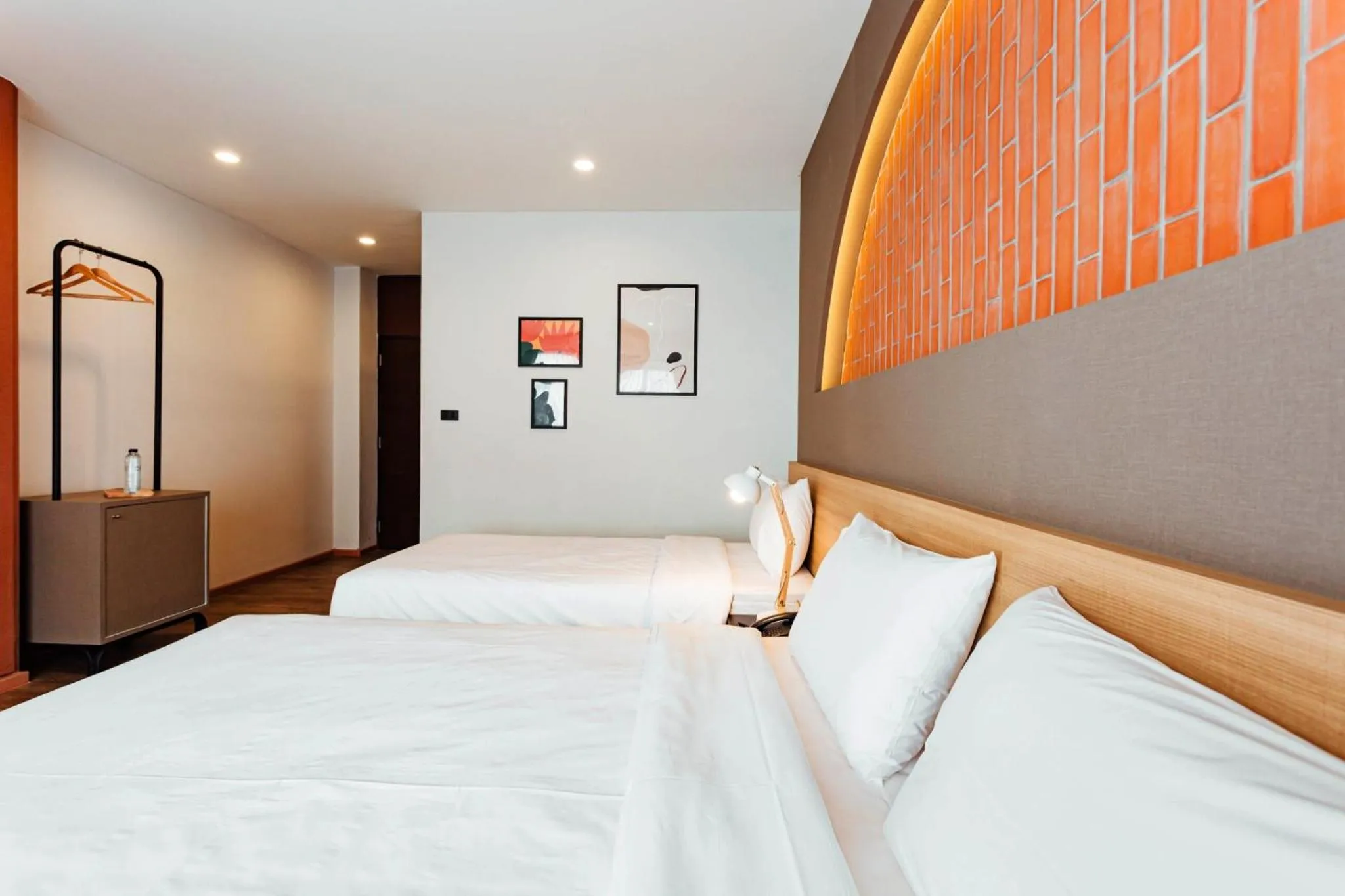 Bedroom, Bed in Clay Hotel Udonthani