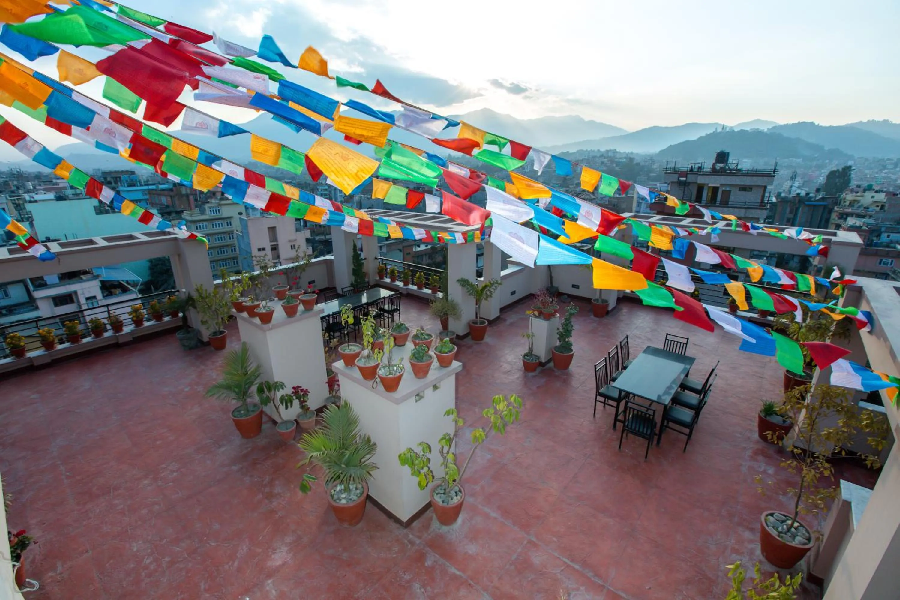 Patio in Kathmandu Suite Home