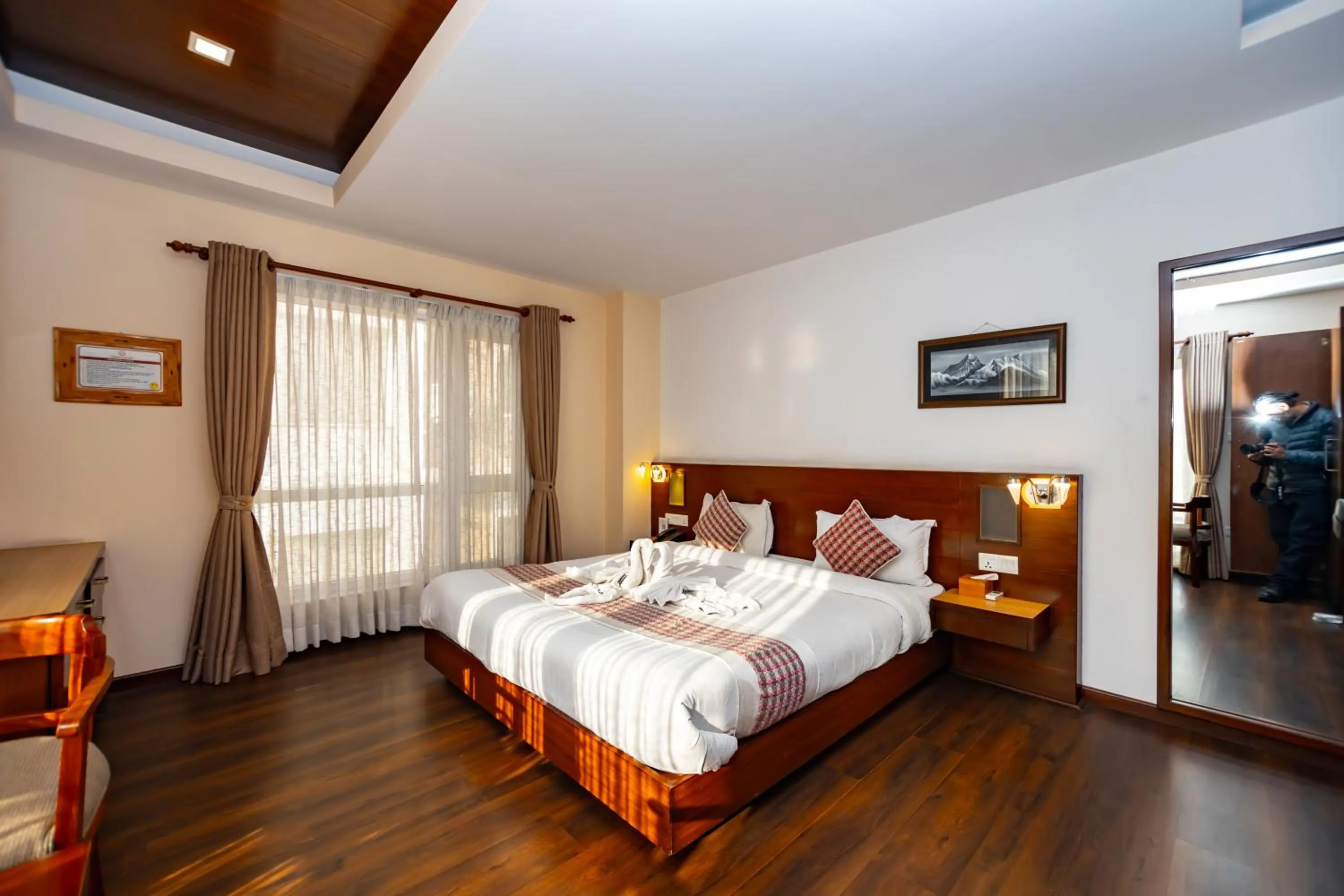 Bedroom, Bed in Kathmandu Suite Home