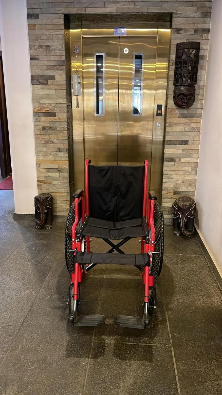 Facility for disabled guests in Kathmandu Suite Home