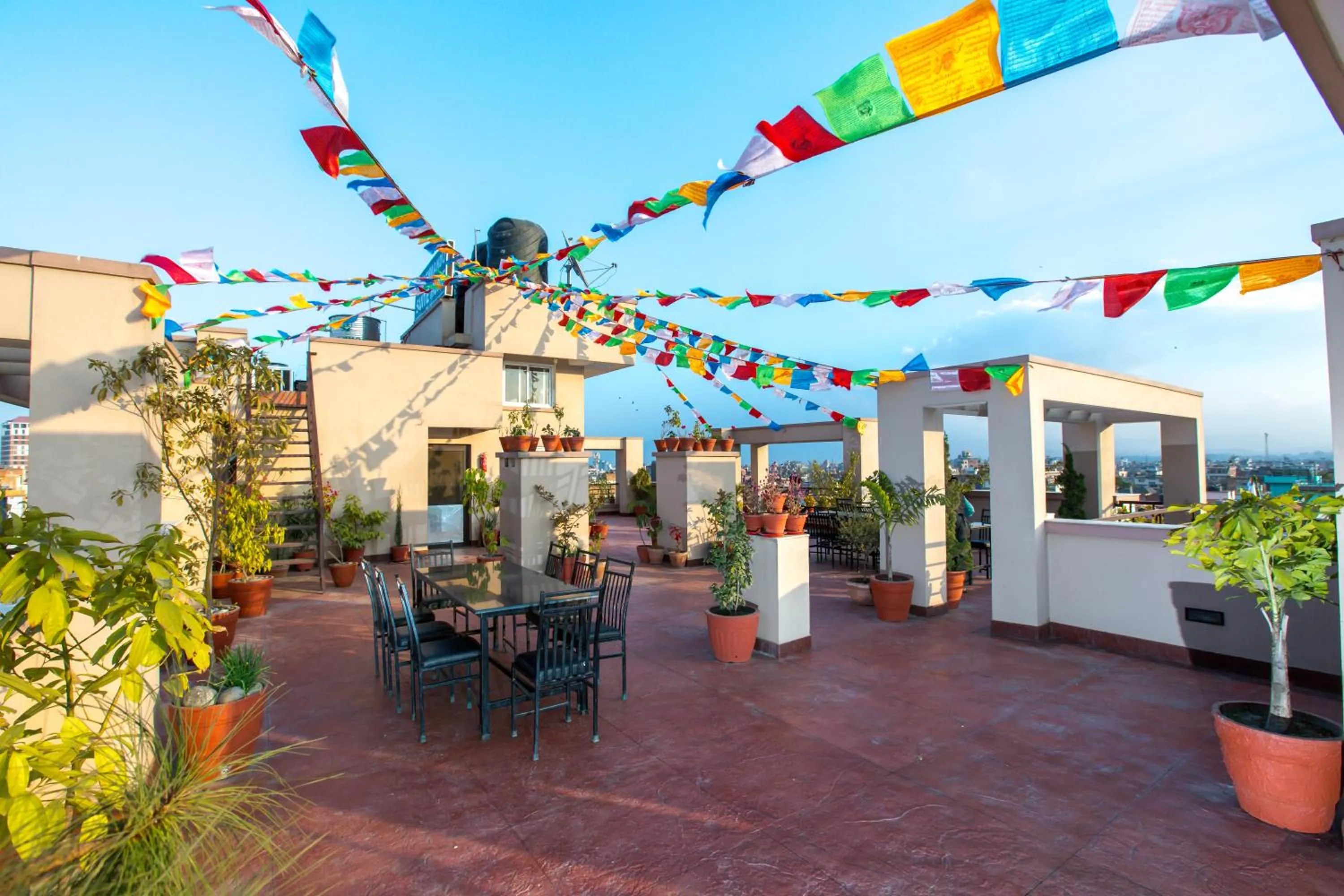 Patio in Kathmandu Suite Home