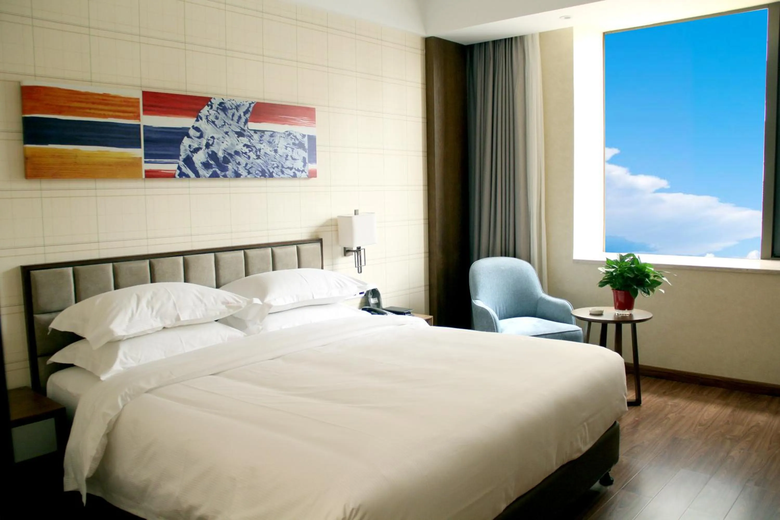 Bed in Ramada by Wyndham Baoji Jintai