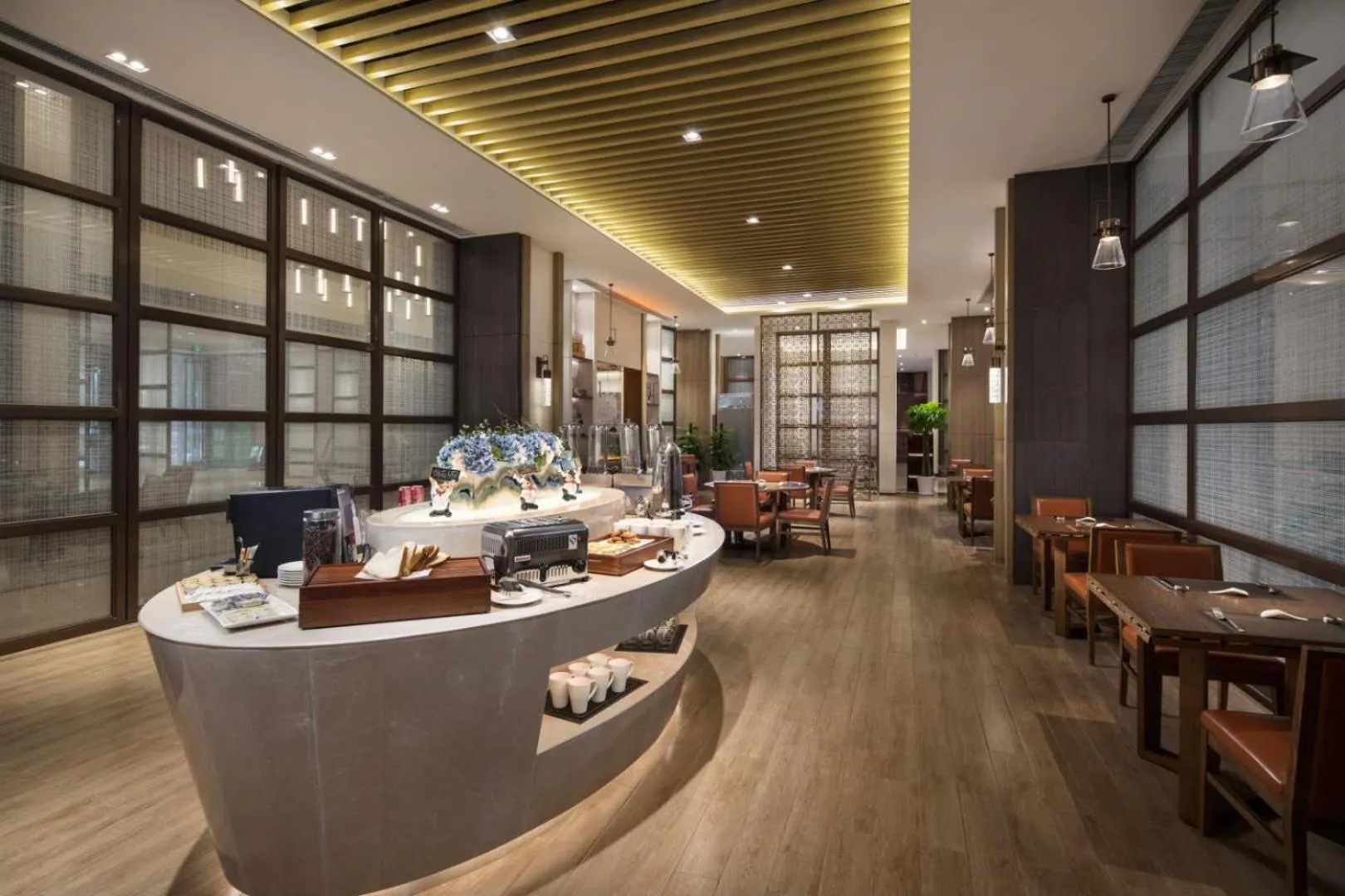 Restaurant/places to eat in Ramada by Wyndham Baoji Jintai