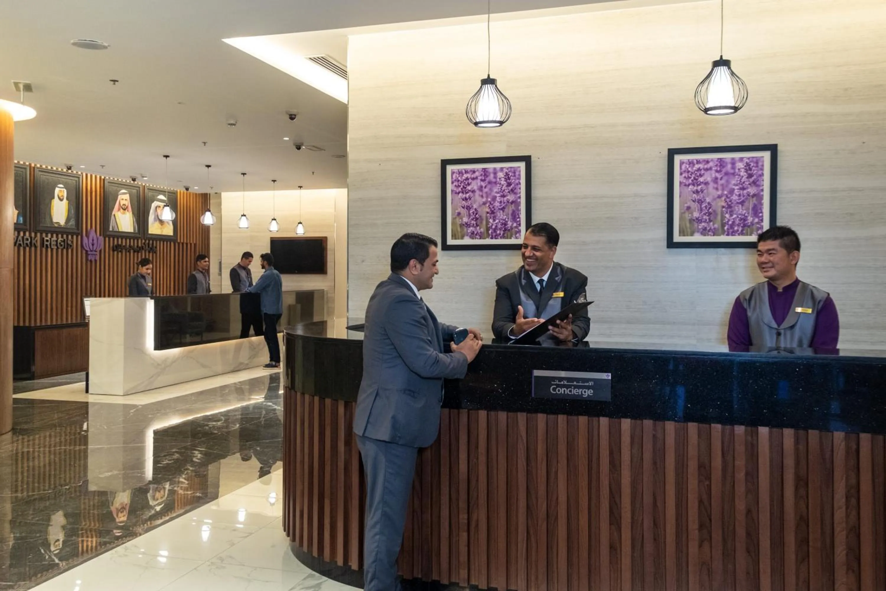 Lobby or reception in Park Regis Business Bay
