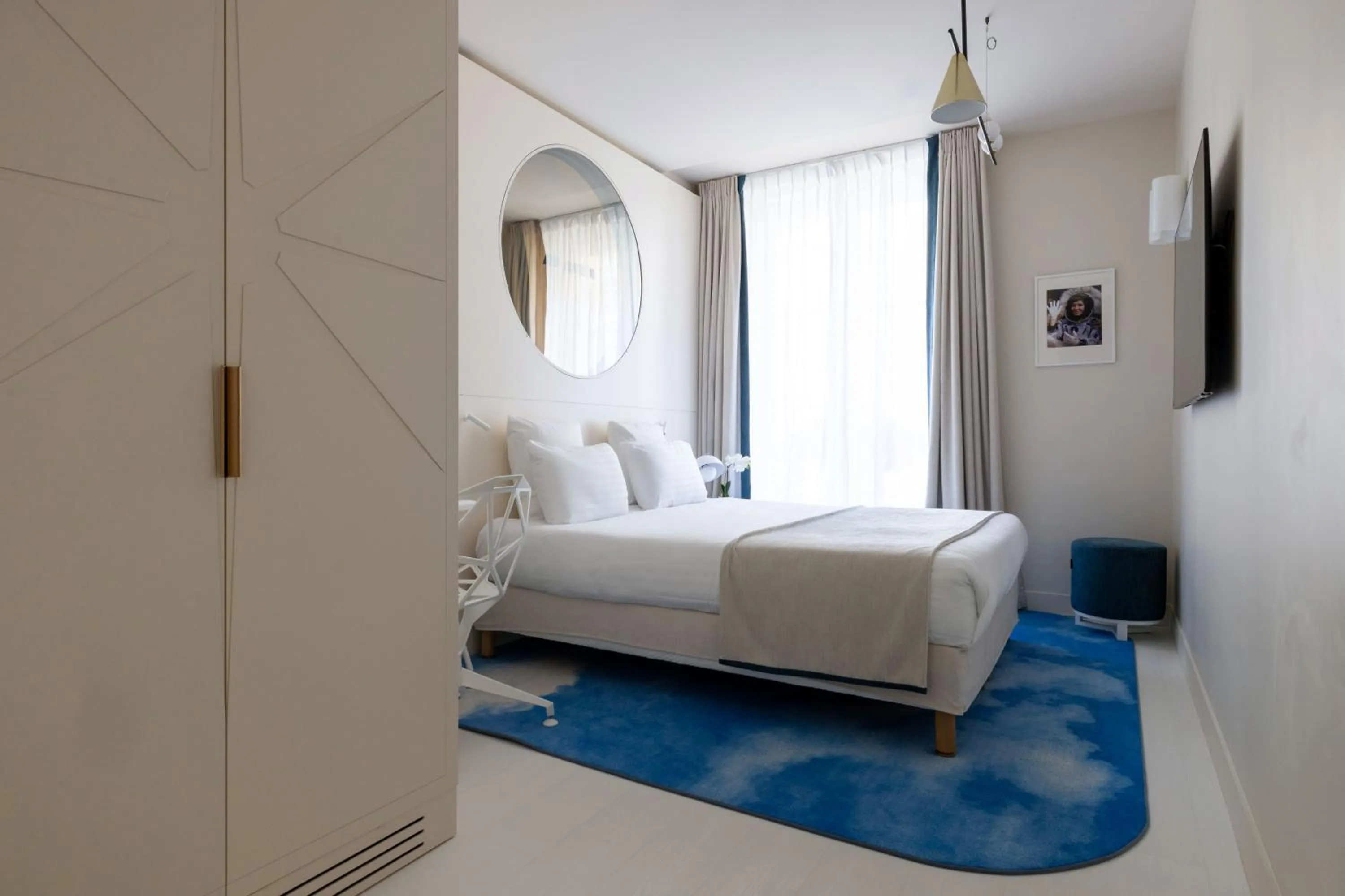 Bedroom, Bed in Hotel Astra Opera - Astotel