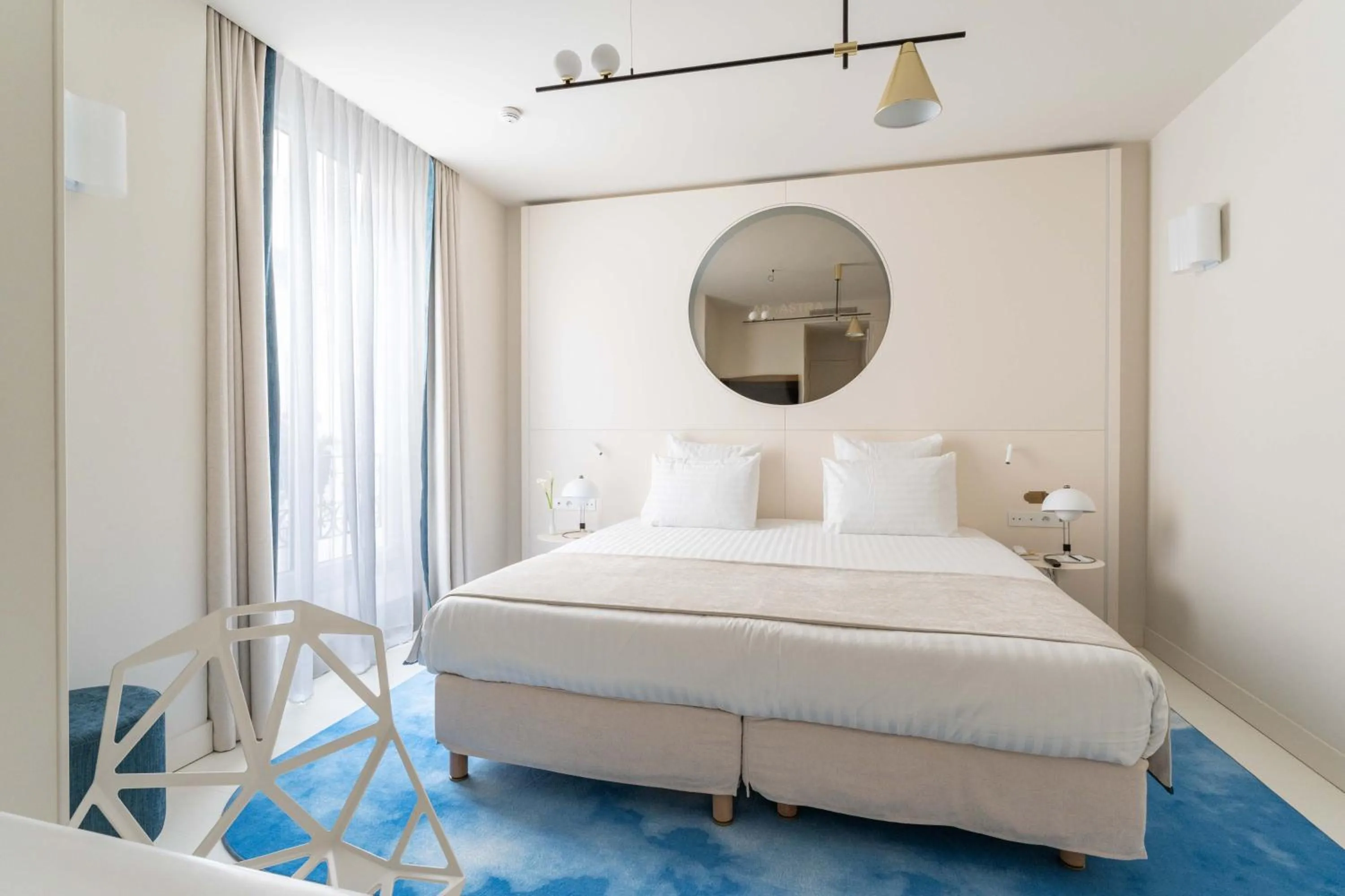 Bedroom, Bed in Hotel Astra Opera - Astotel