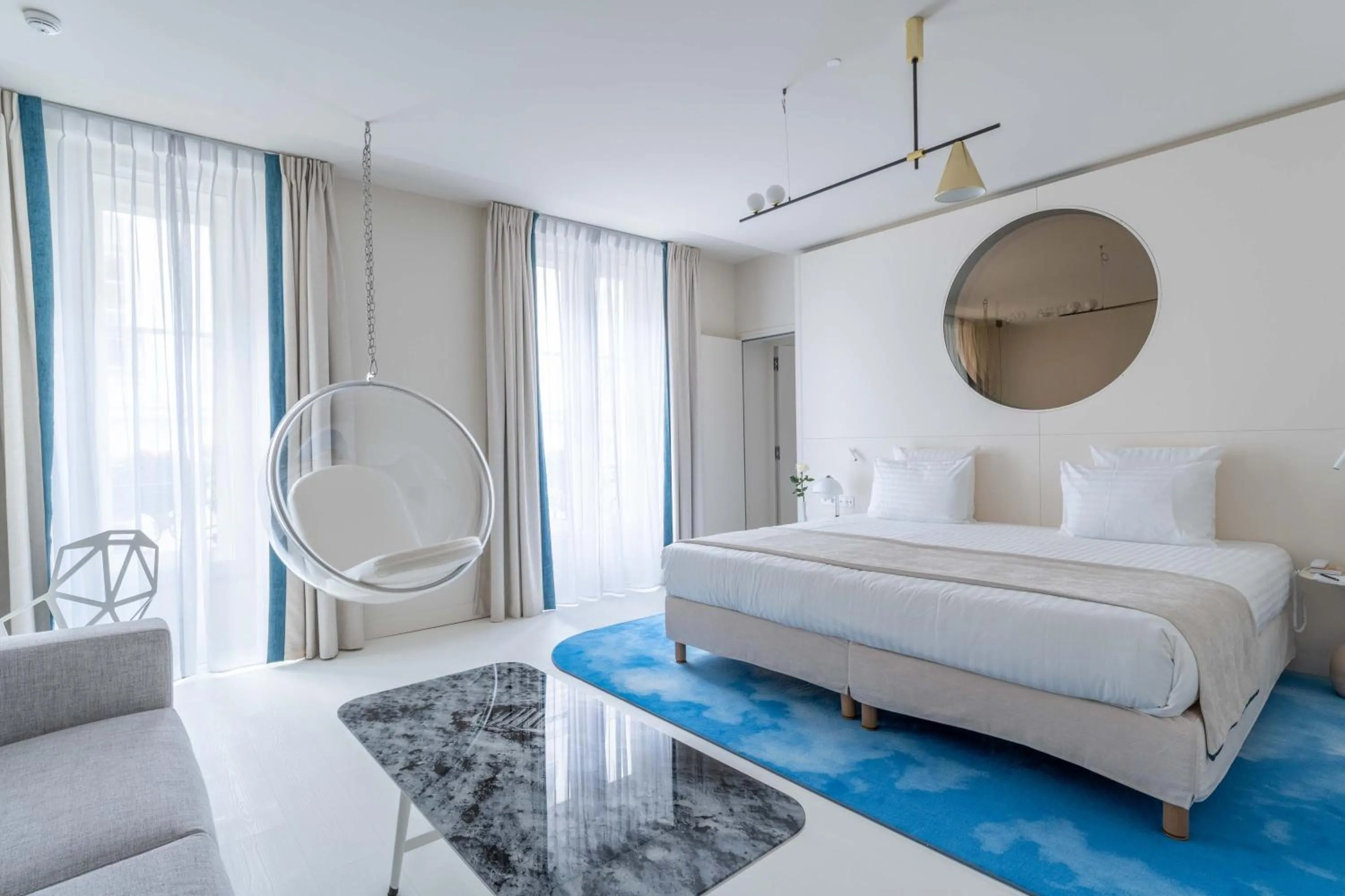 Bedroom, Bed in Hotel Astra Opera - Astotel