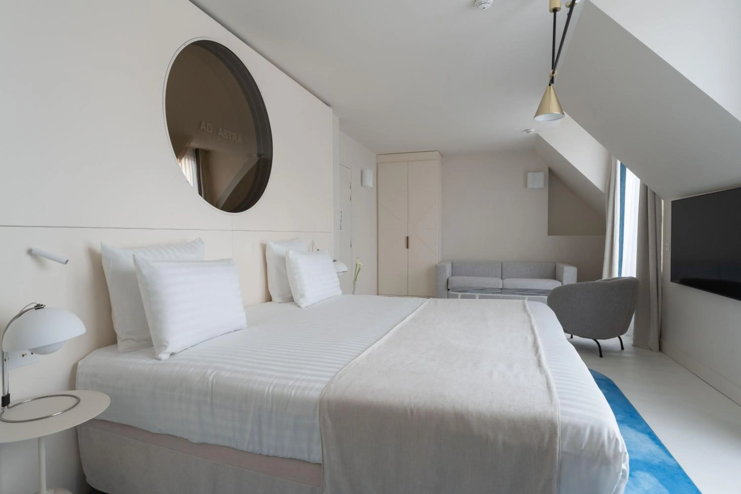 Bedroom, Bed in Hotel Astra Opera - Astotel