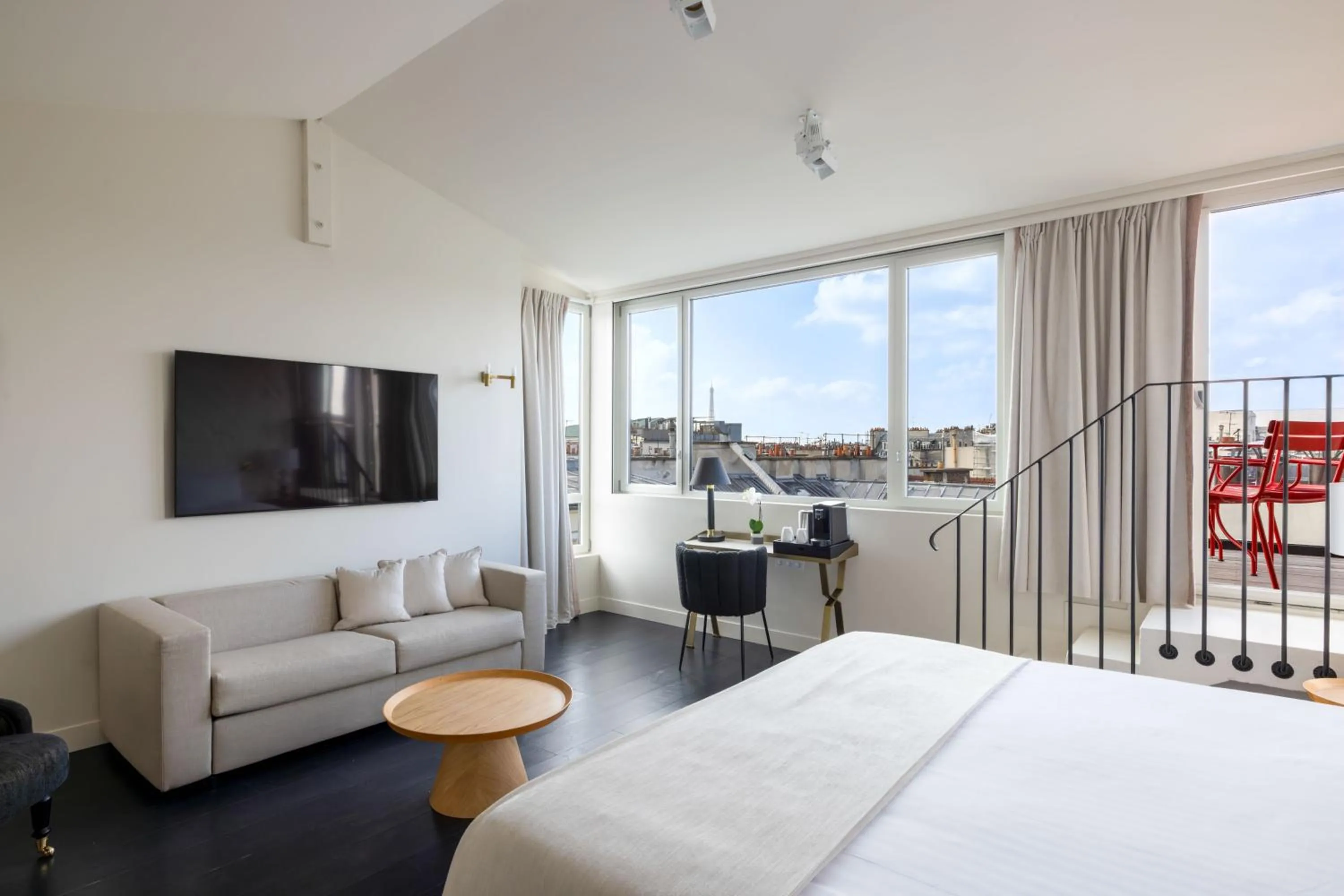 Bedroom, Bed in Hotel Astra Opera - Astotel