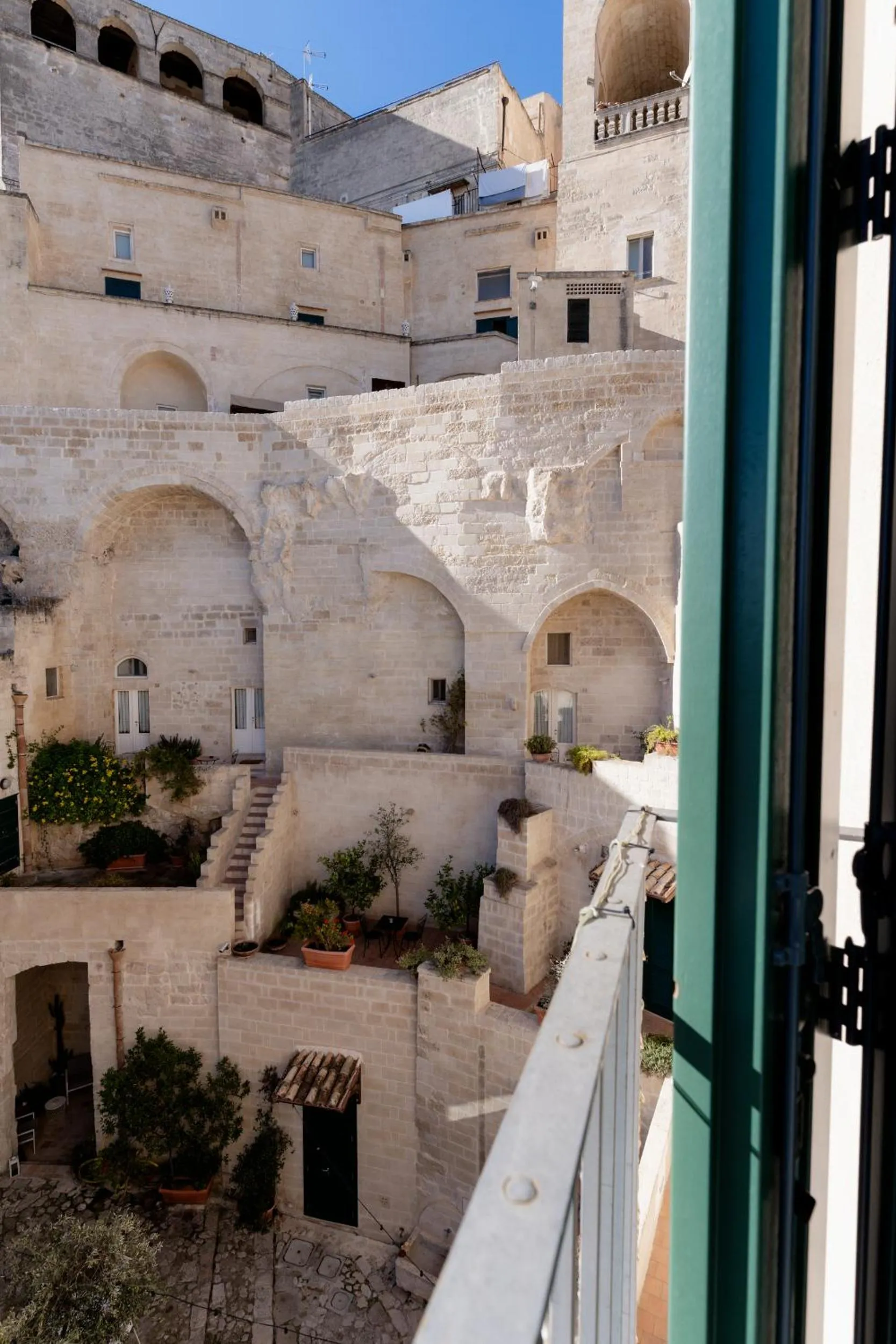 View (from property/room) in BV Quarry Matera