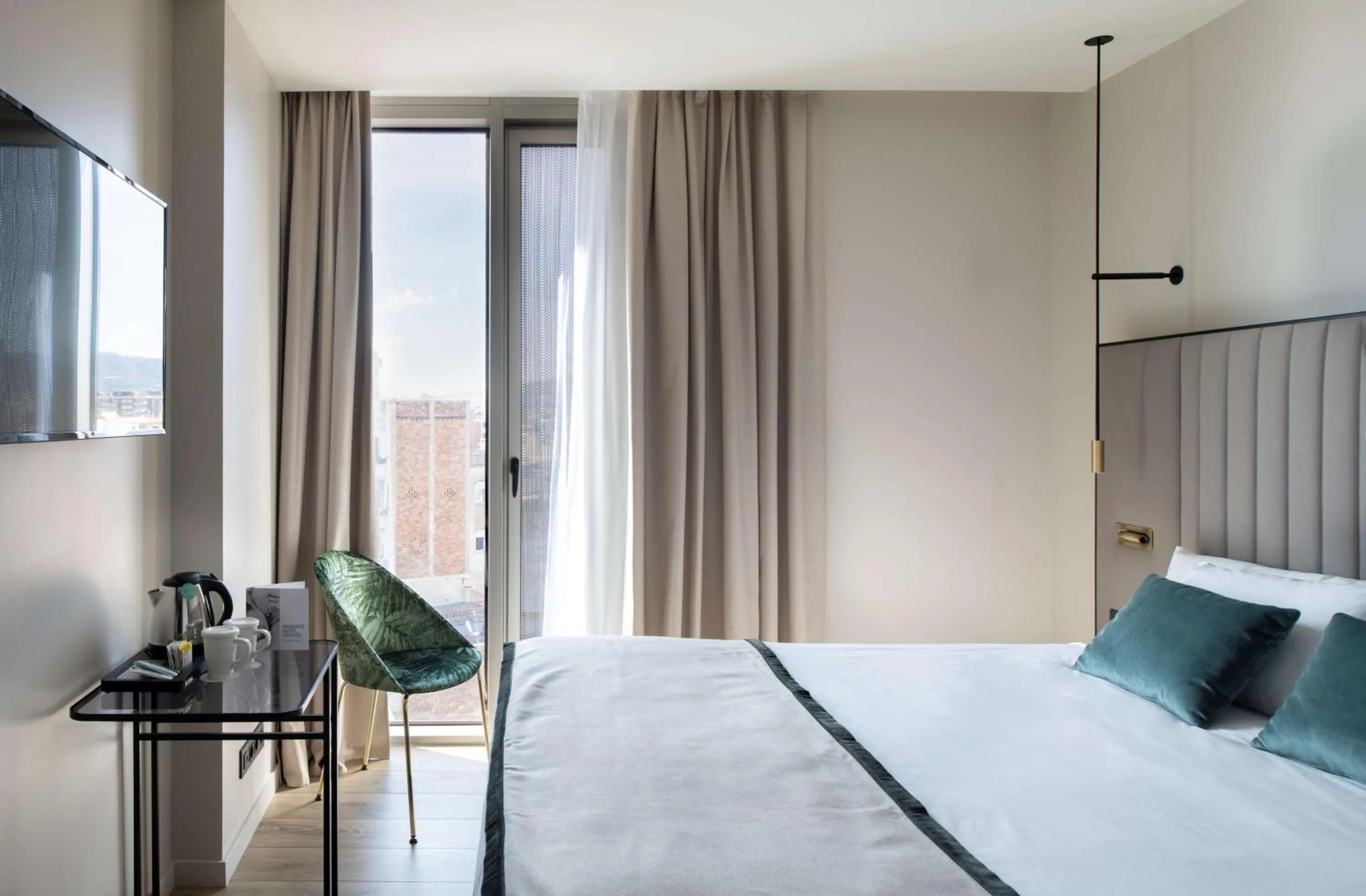 Bedroom, Bed in Occidental Barcelona 1929