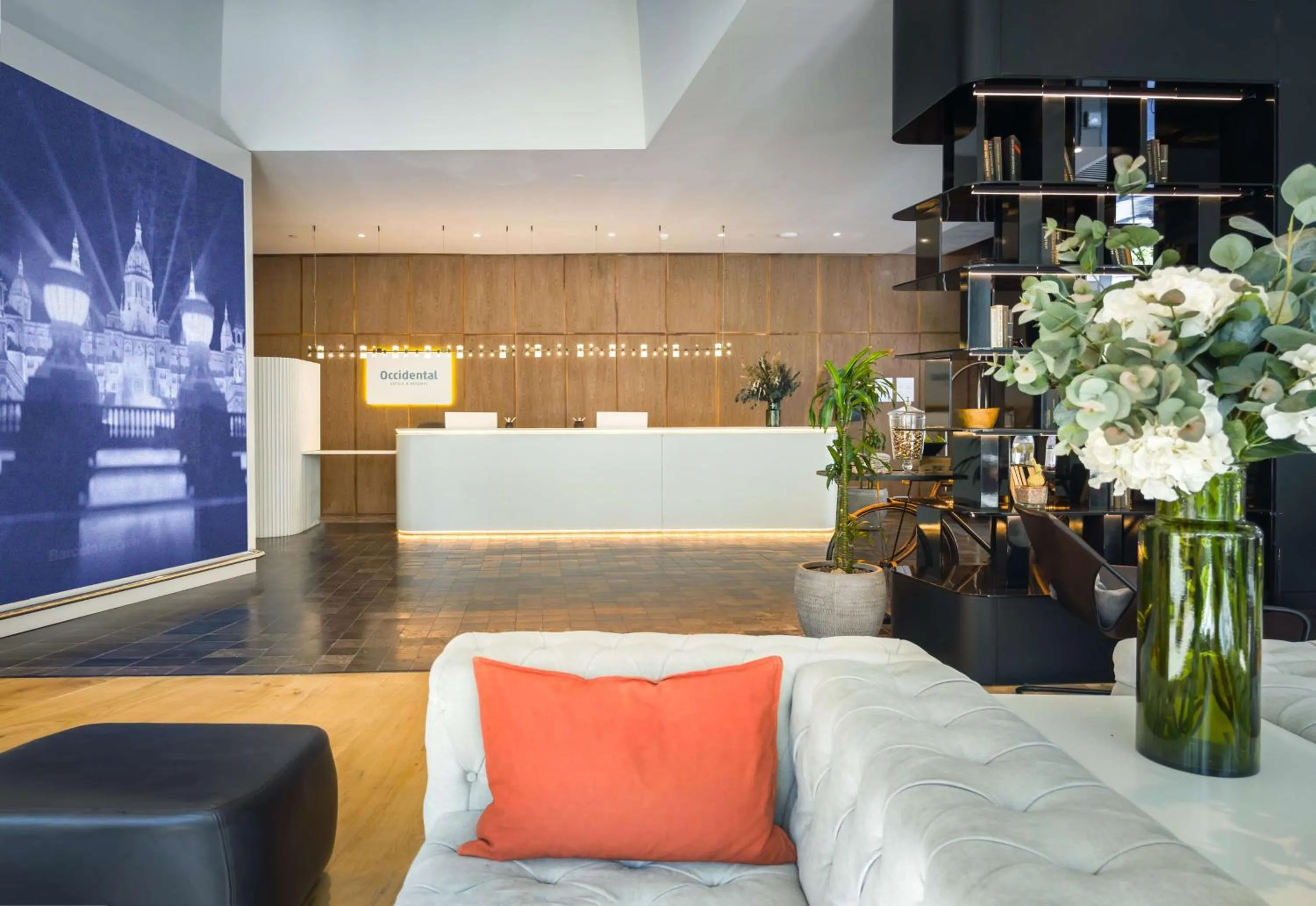 Lobby or reception in Occidental Barcelona 1929