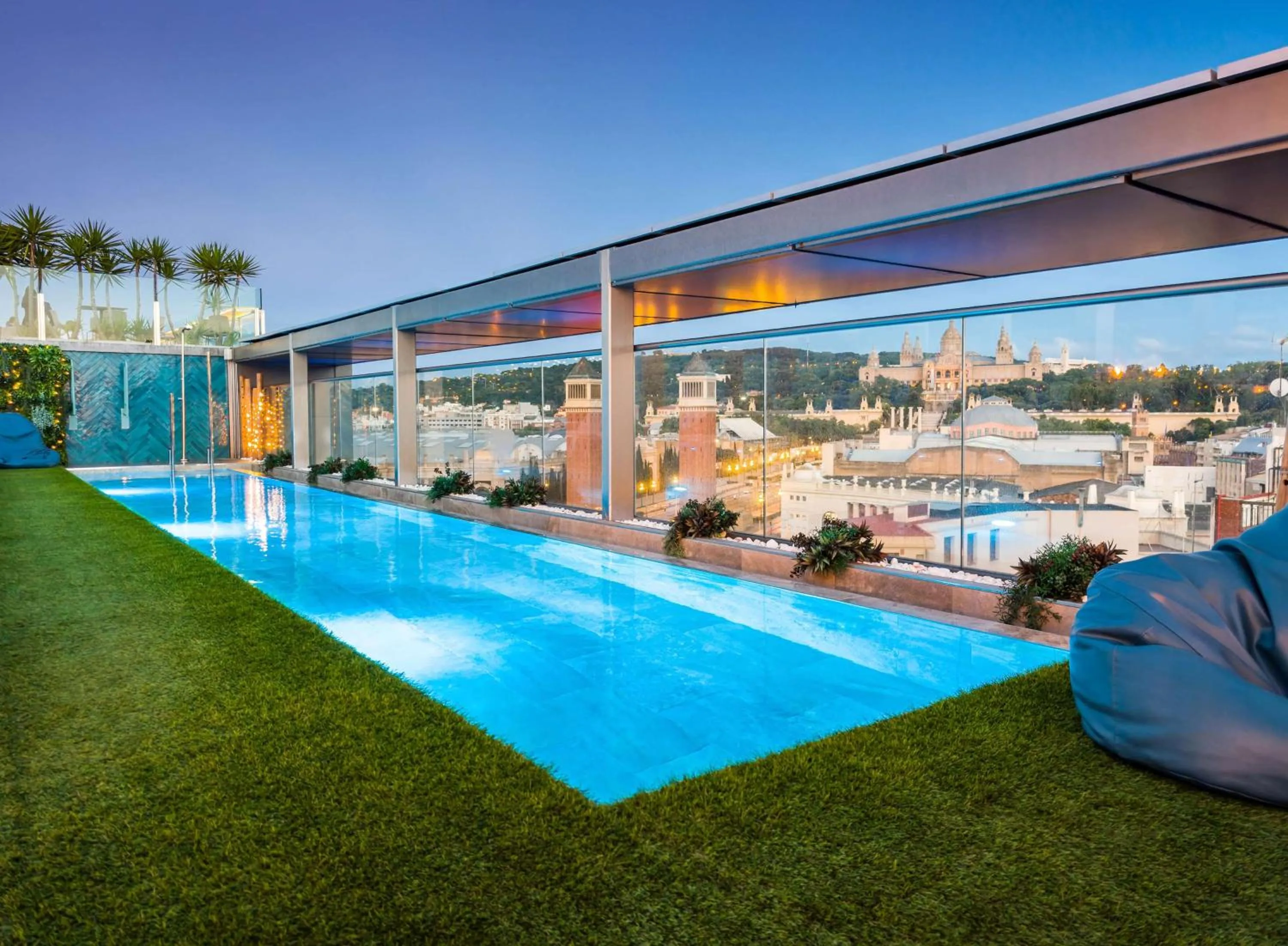 Pool view in Occidental Barcelona 1929