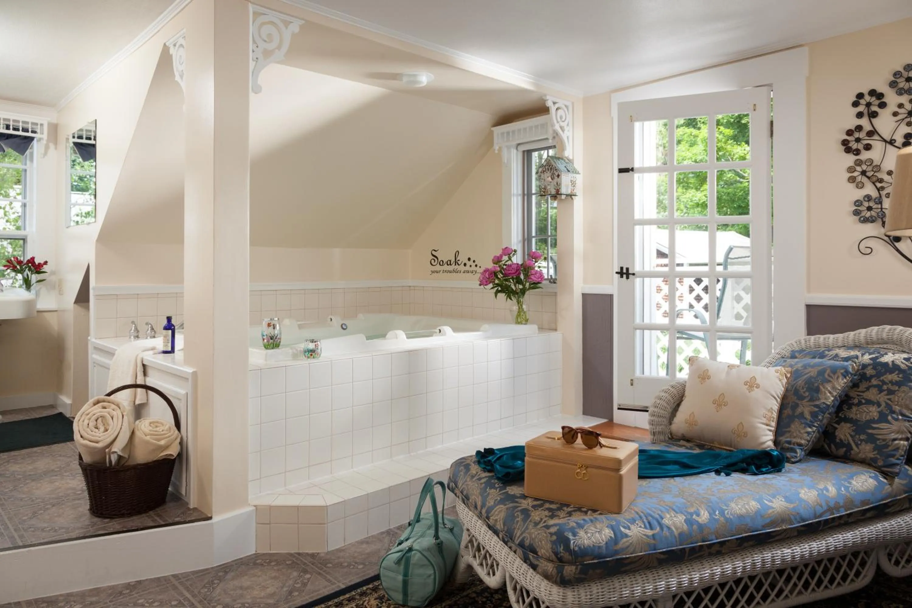 Balcony/Terrace in Rabbit Hill Inn