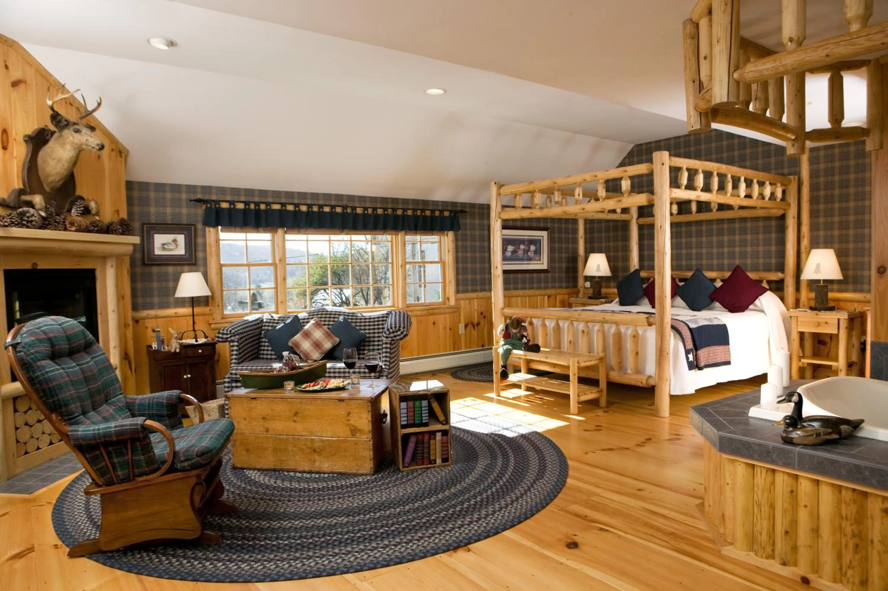 Bed in Rabbit Hill Inn