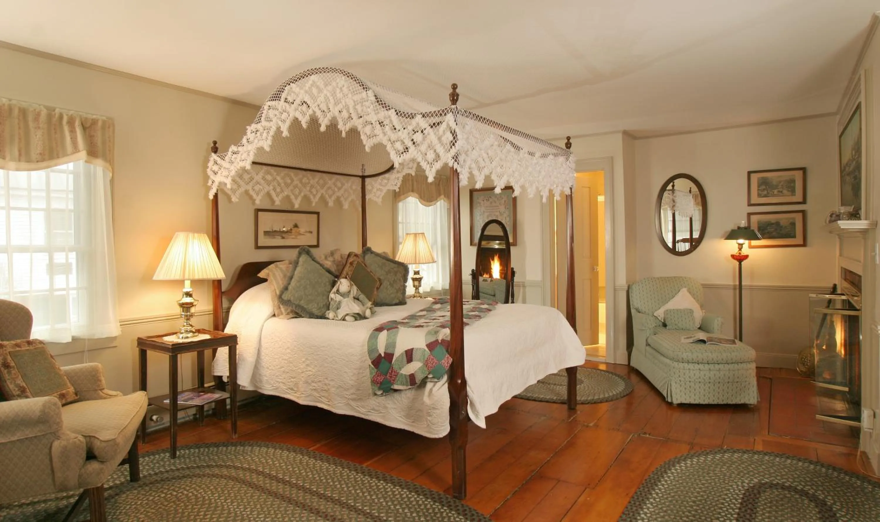 Bed in Rabbit Hill Inn