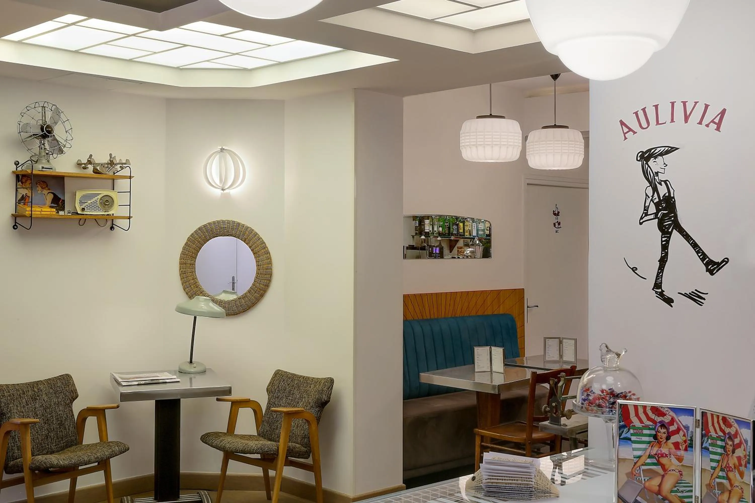 Lobby or reception in Hotel Aulivia Opéra