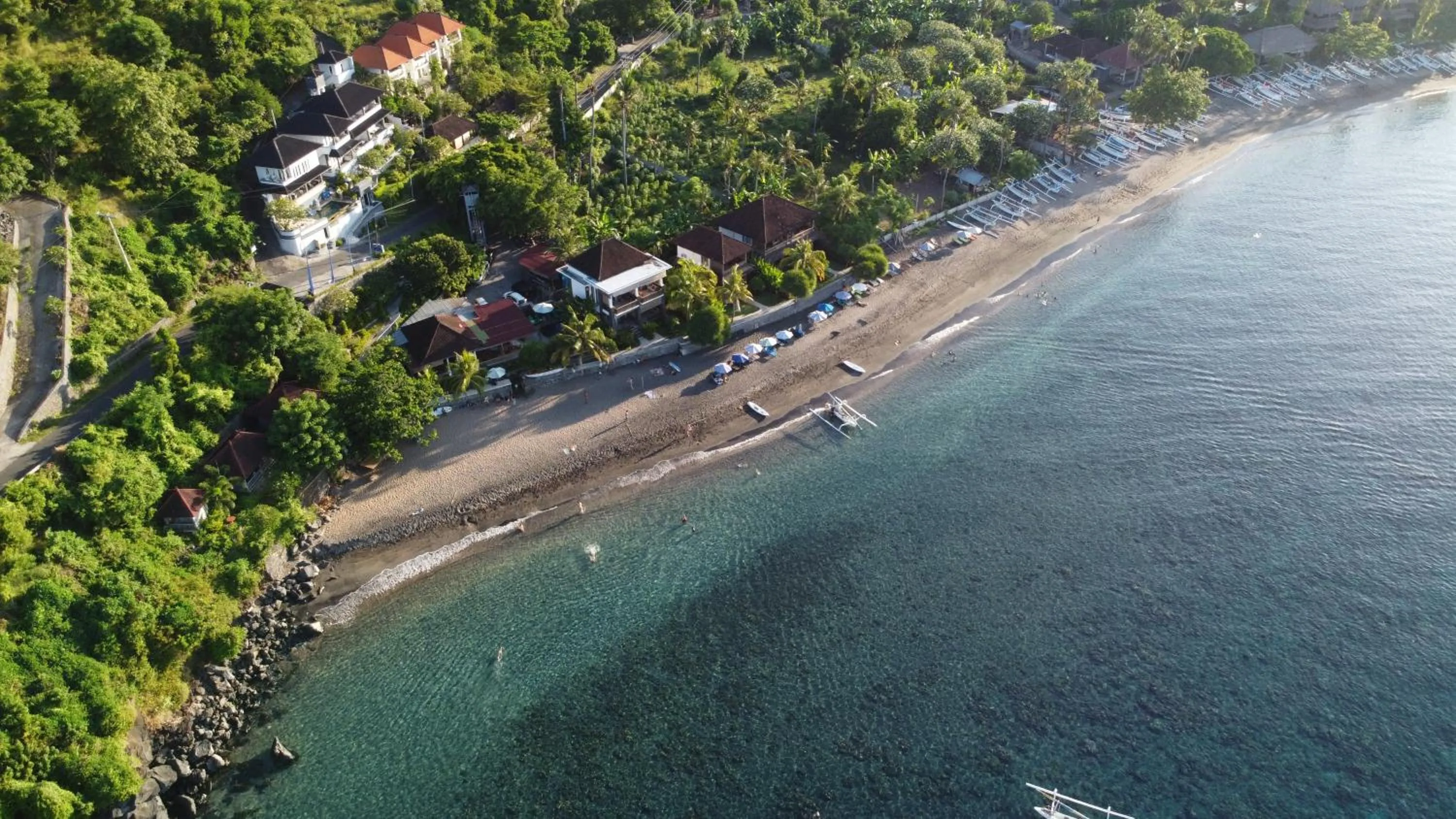 Bird's eye view in Bayu Cottages