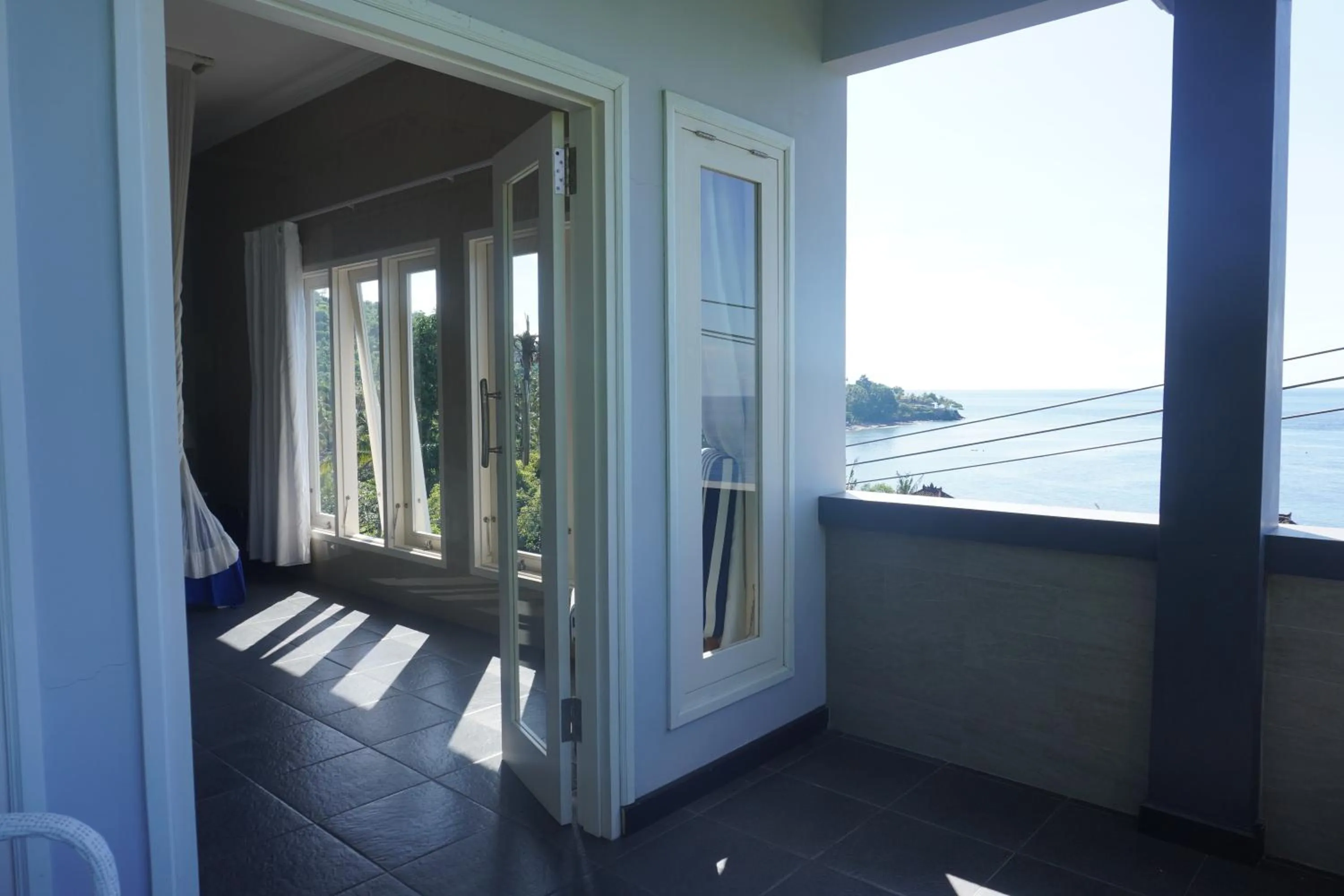 Sea view in Bayu Cottages