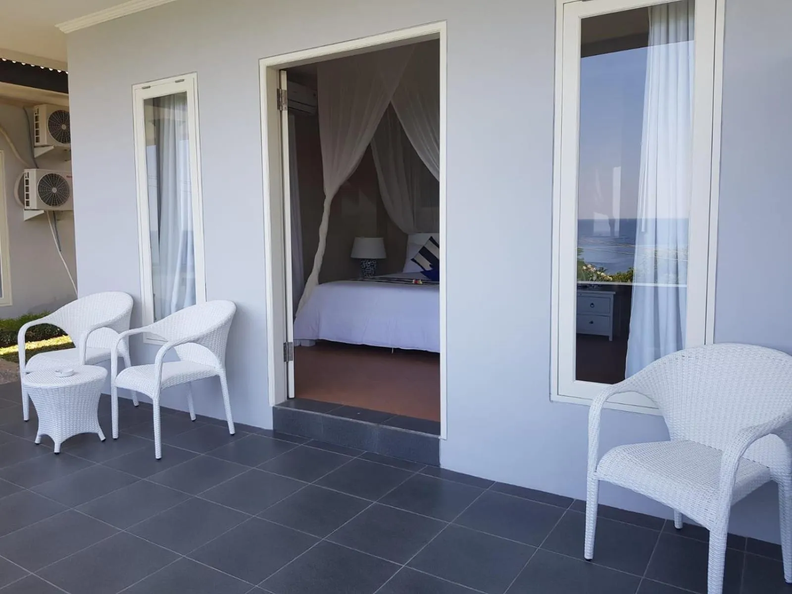 Balcony/Terrace in Bayu Cottages