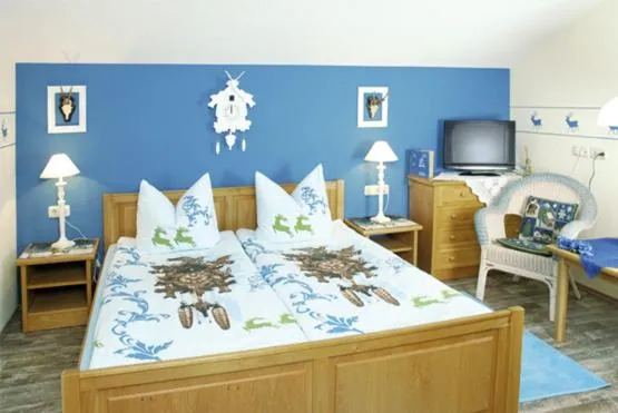 Photo of the whole room, Bed in Landhotel Christopherhof