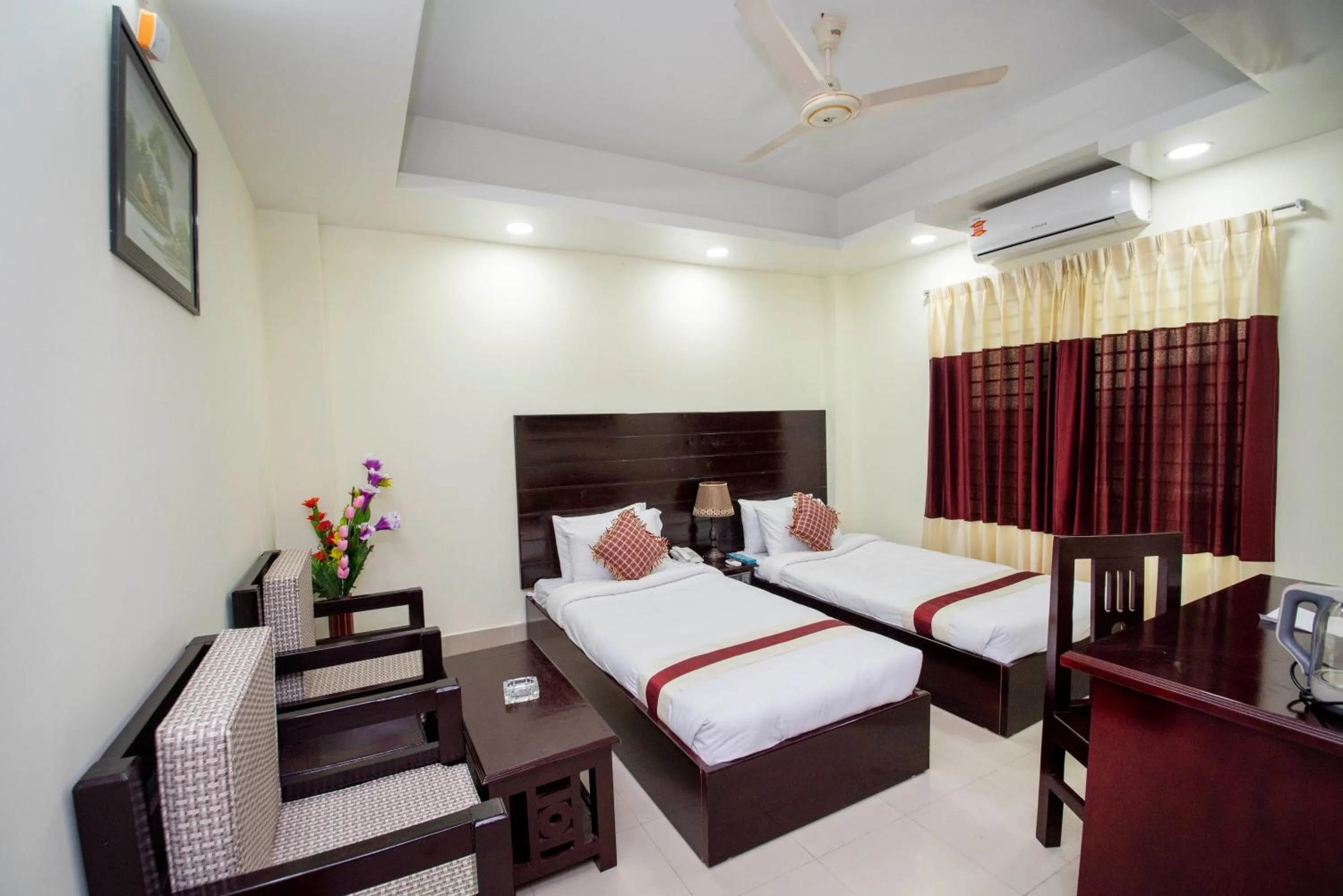 Bed in Hotel Ali Plaza