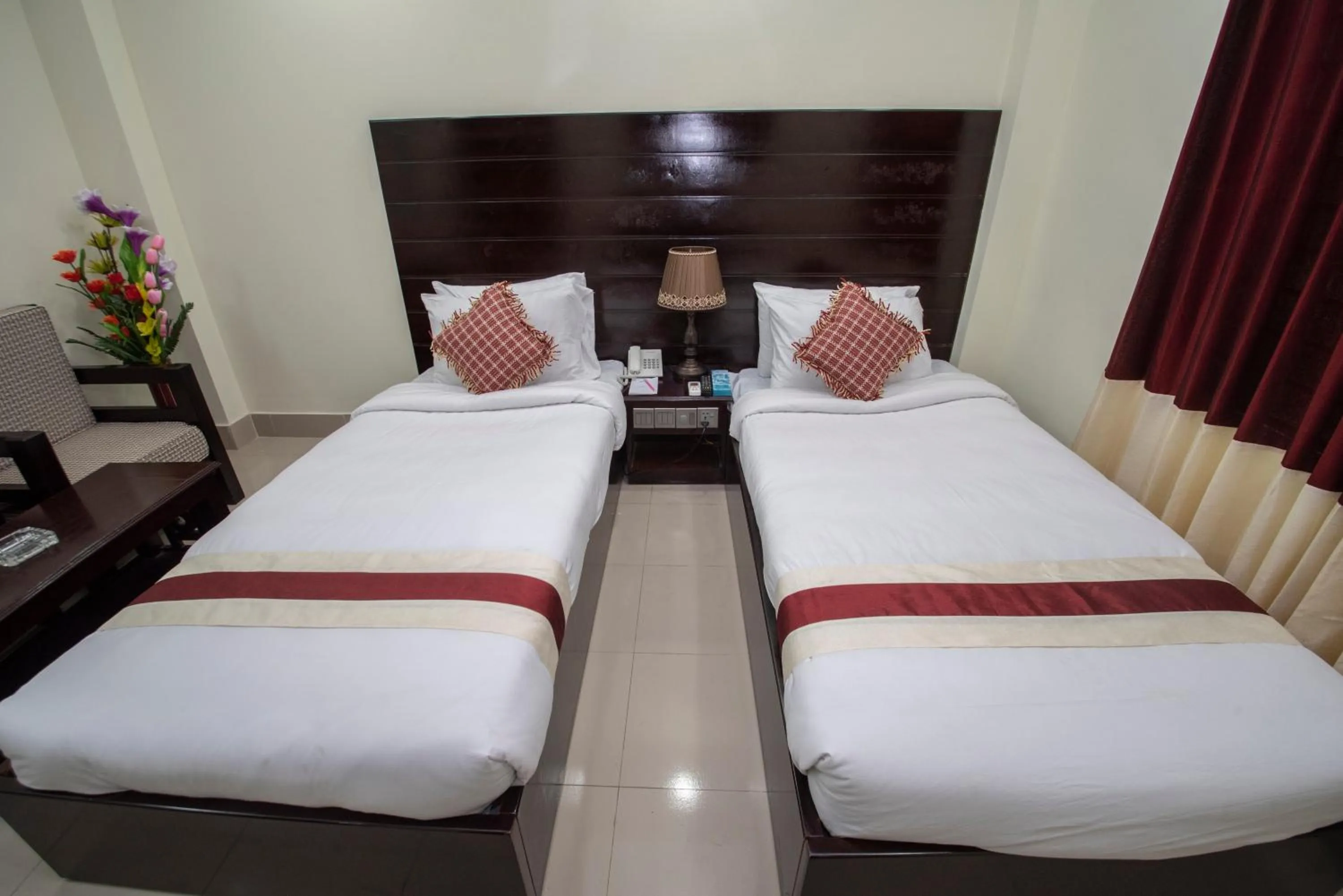 Bed in Hotel Ali Plaza