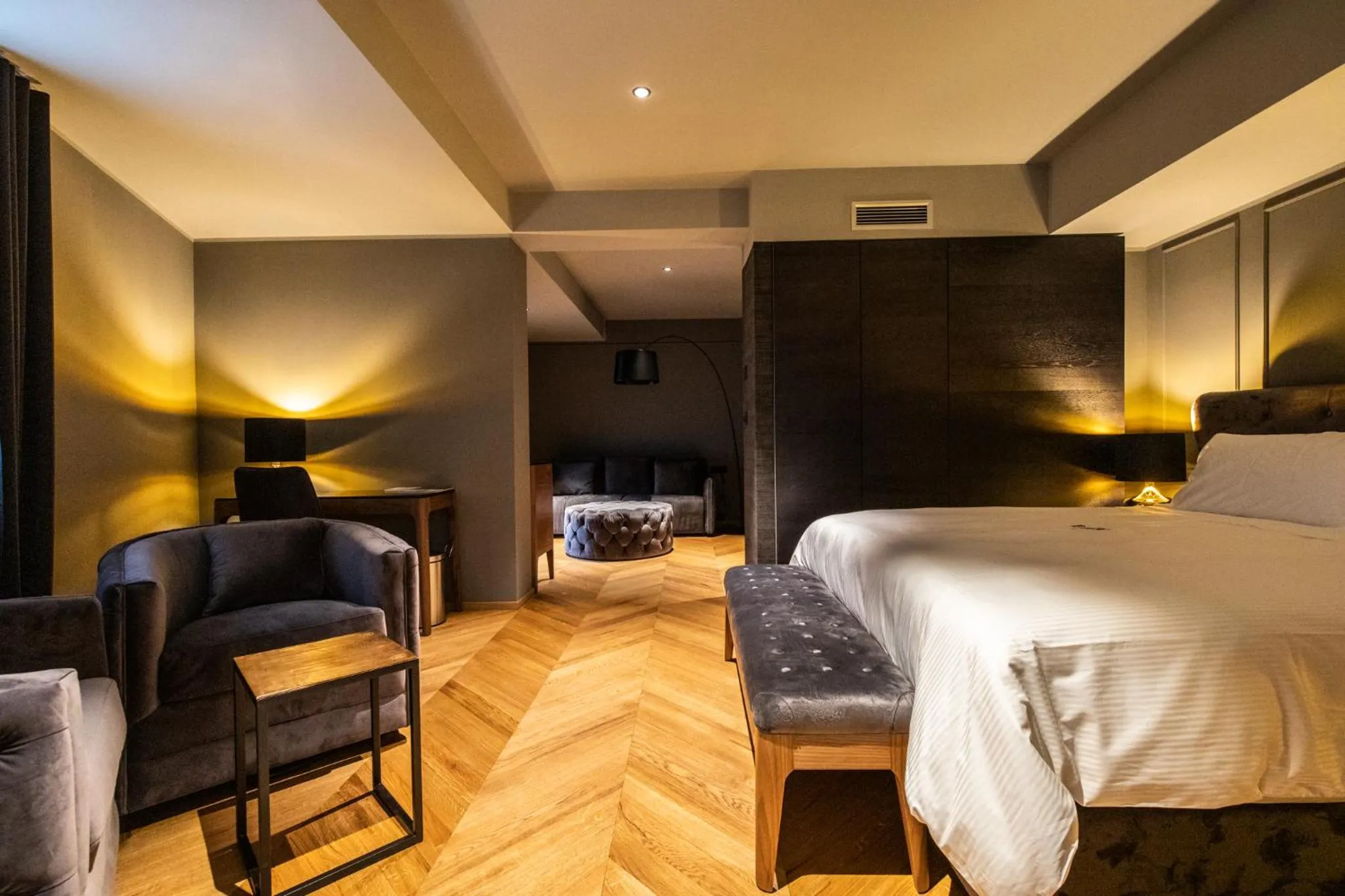 Bed in DAM boutique hotel & restaurant