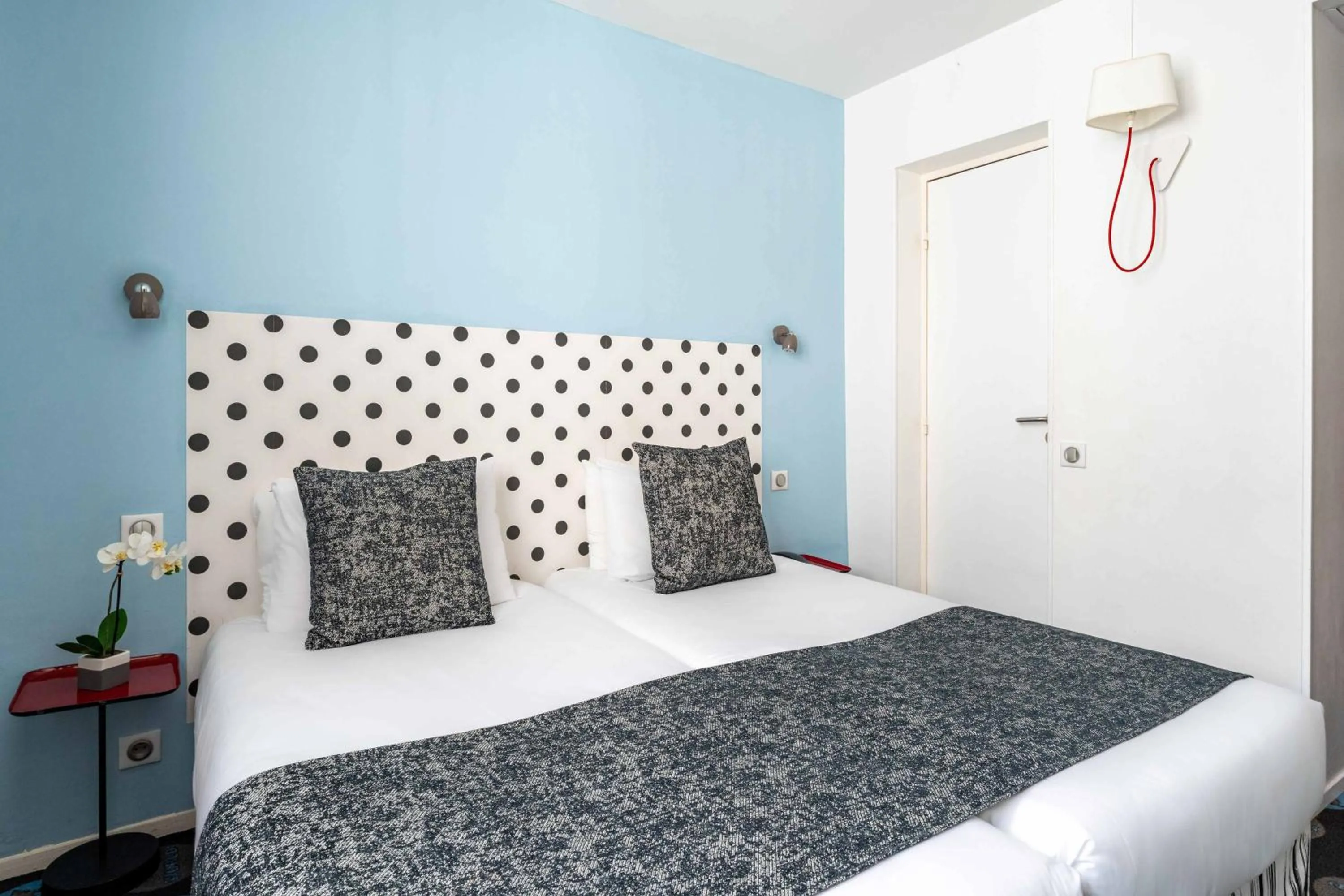 Bedroom, Bed in Hotel Astoria - Astotel