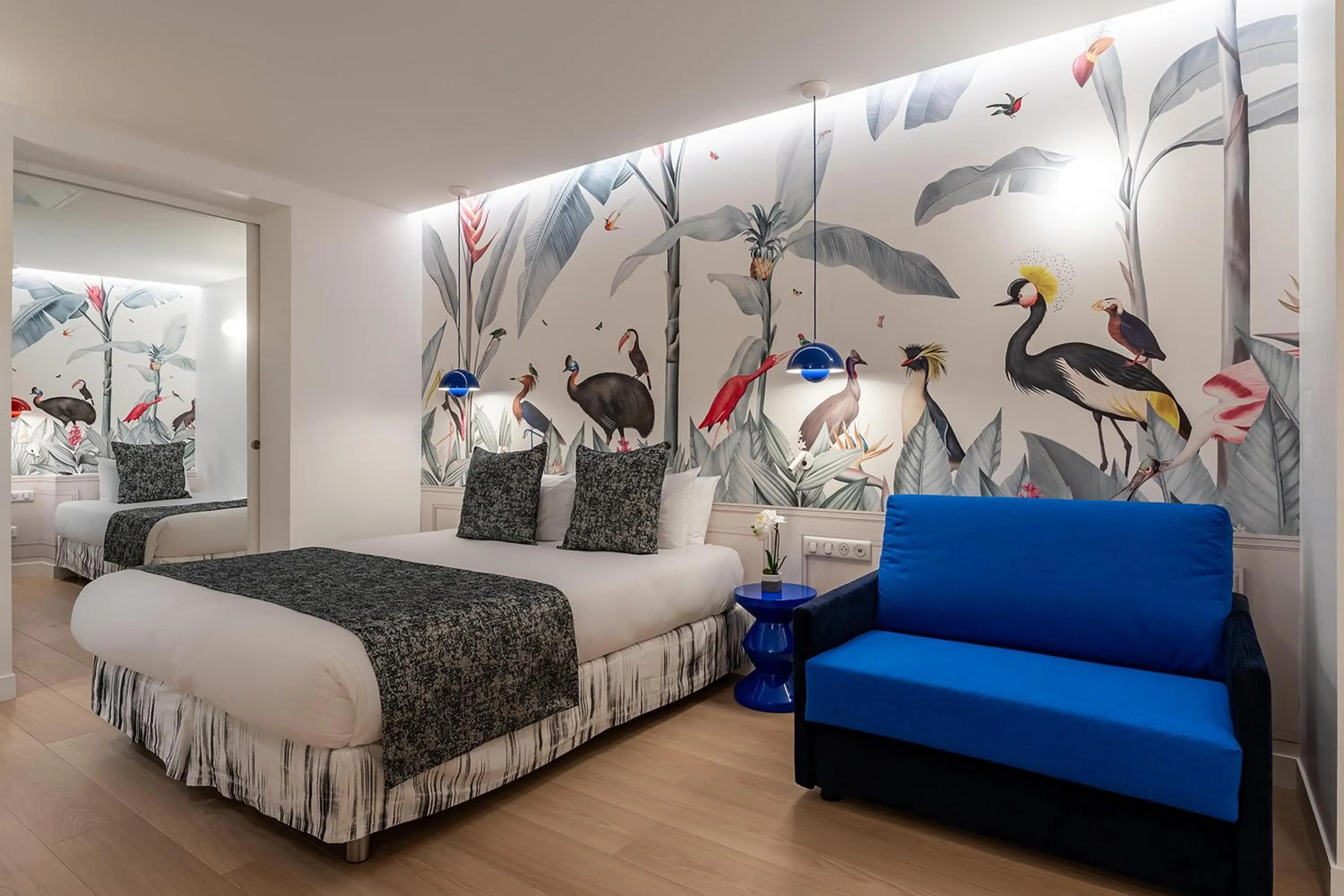 Bedroom, Bed in Hotel Astoria - Astotel