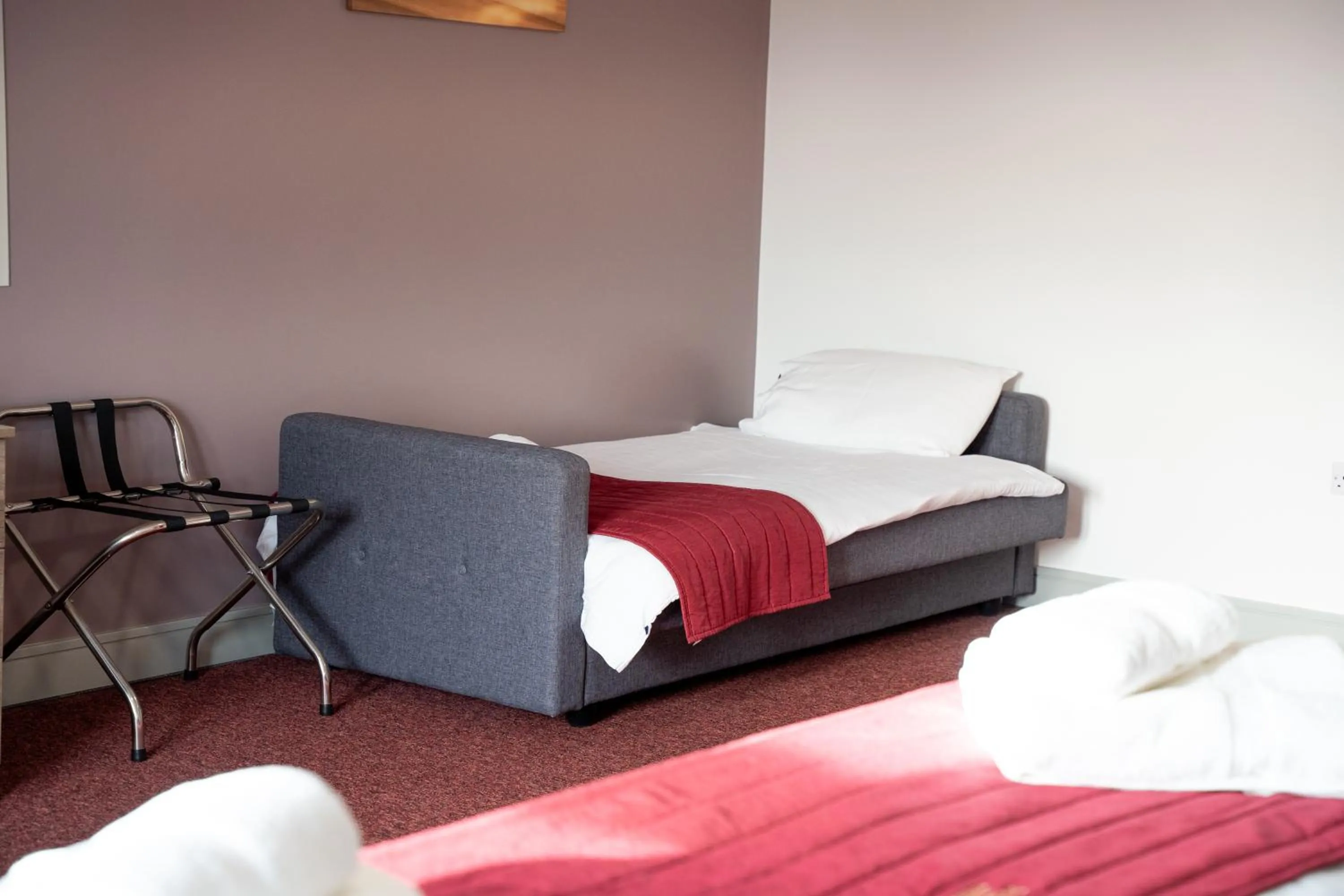 Bed in Belvedere Hotel and Golf