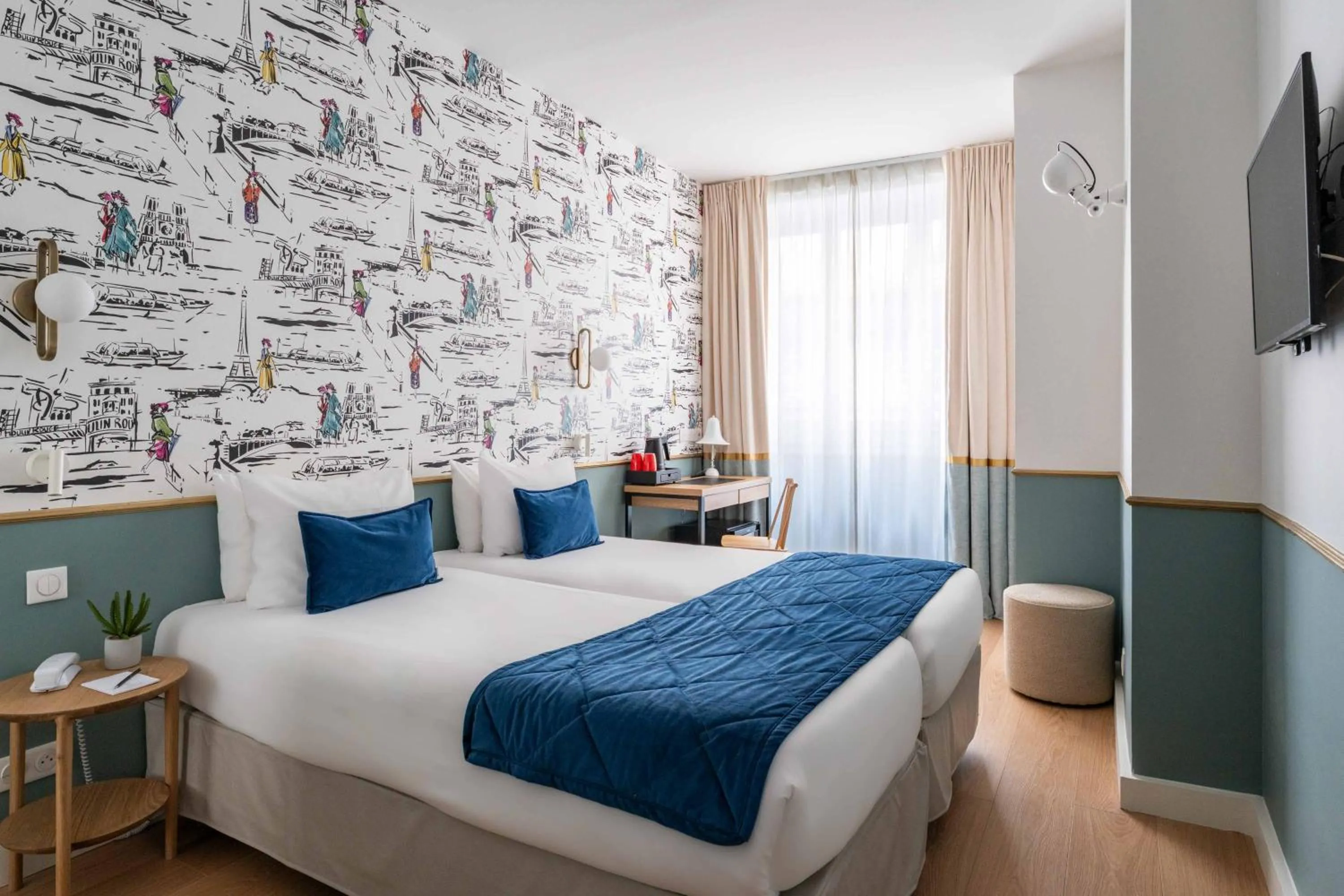 Bedroom, Bed in Hotel Acadia - Astotel