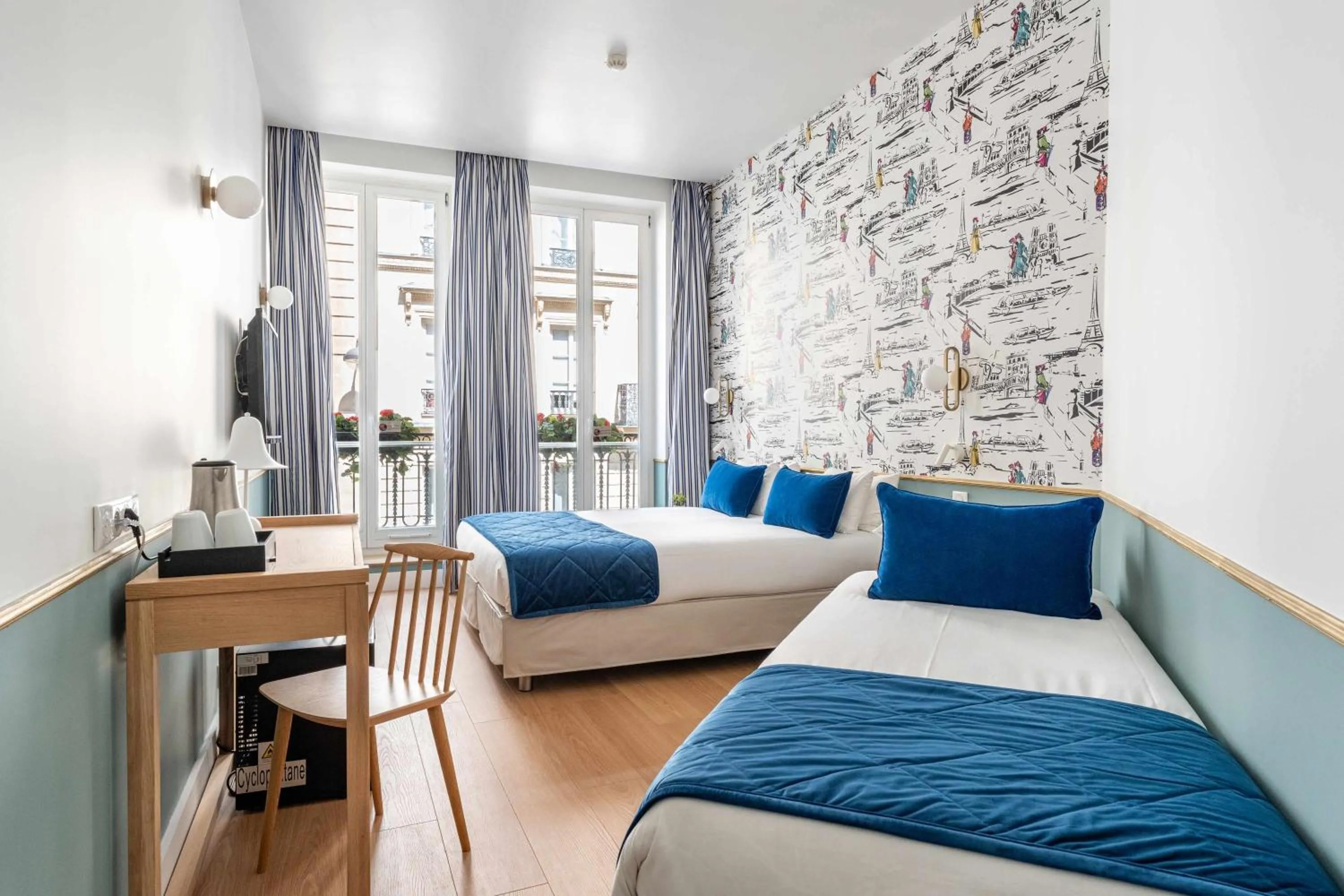 Bedroom, Bed in Hotel Acadia - Astotel