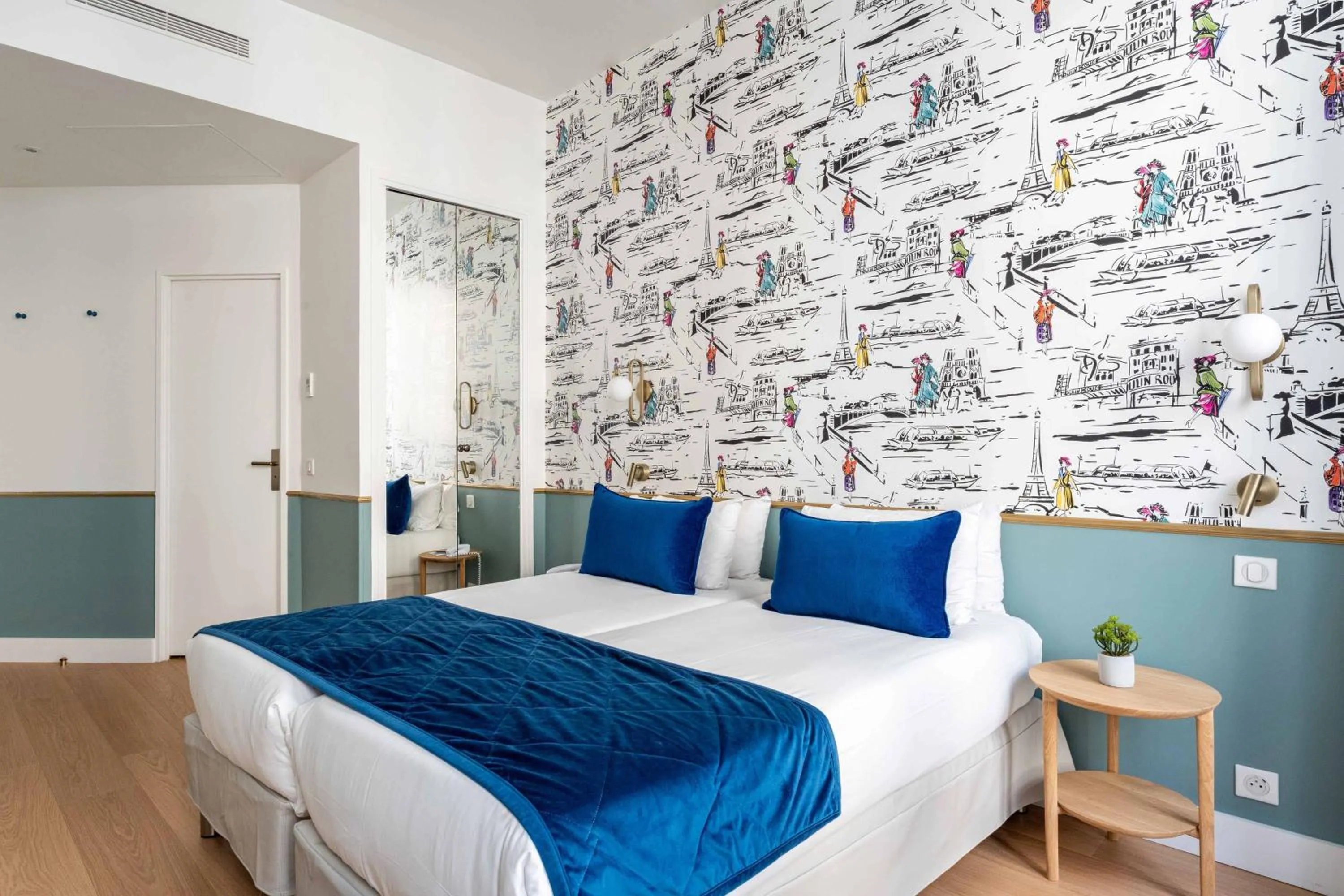 Bedroom, Bed in Hotel Acadia - Astotel