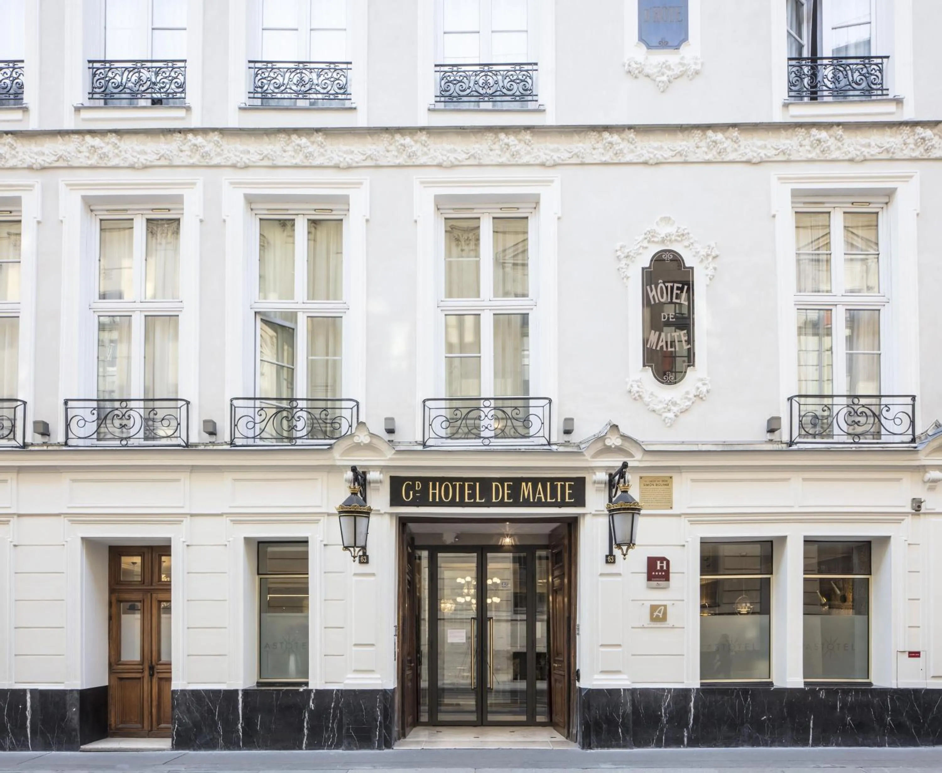 Facade/entrance in Hotel Malte - Astotel
