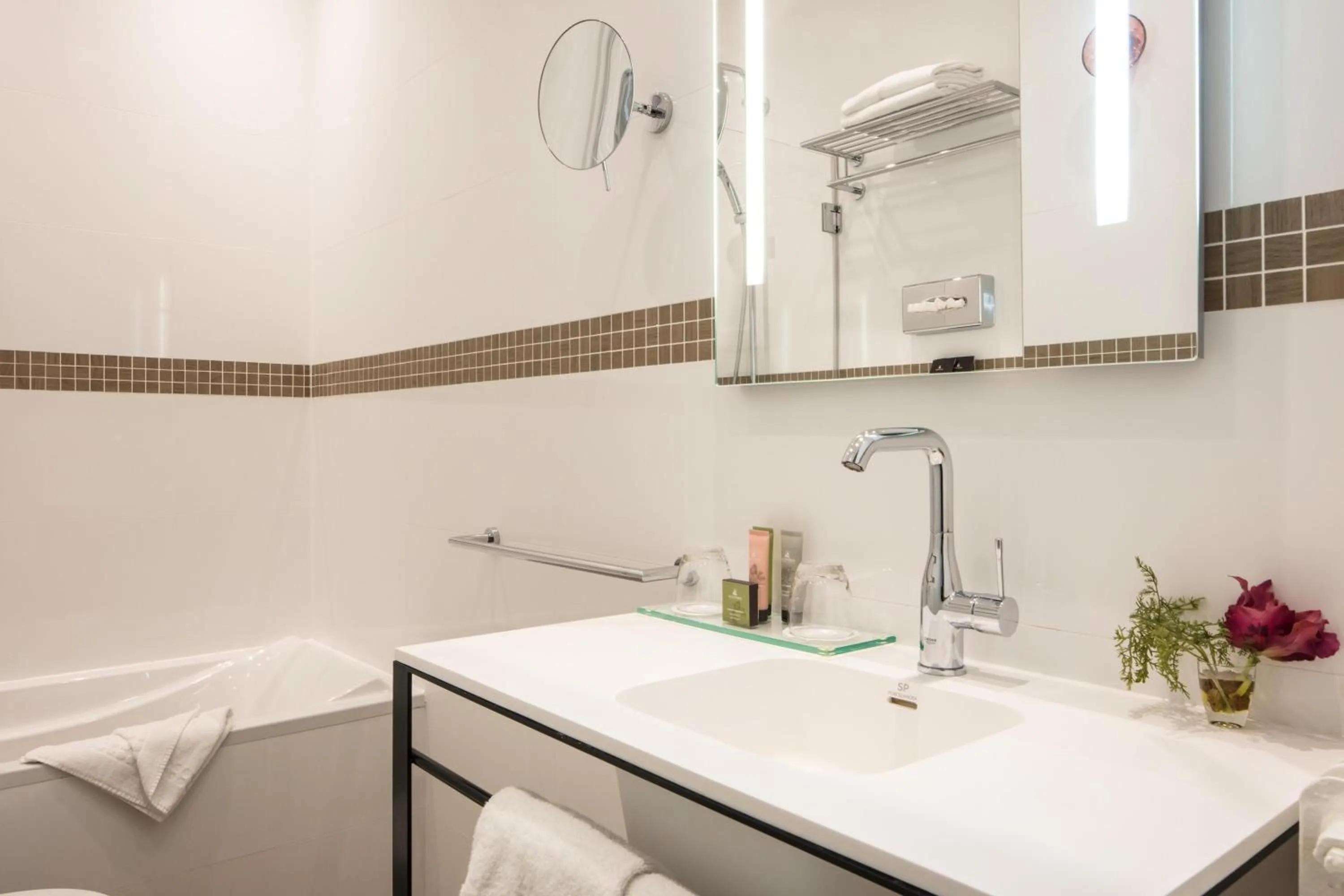 Bathroom in Hotel Malte - Astotel