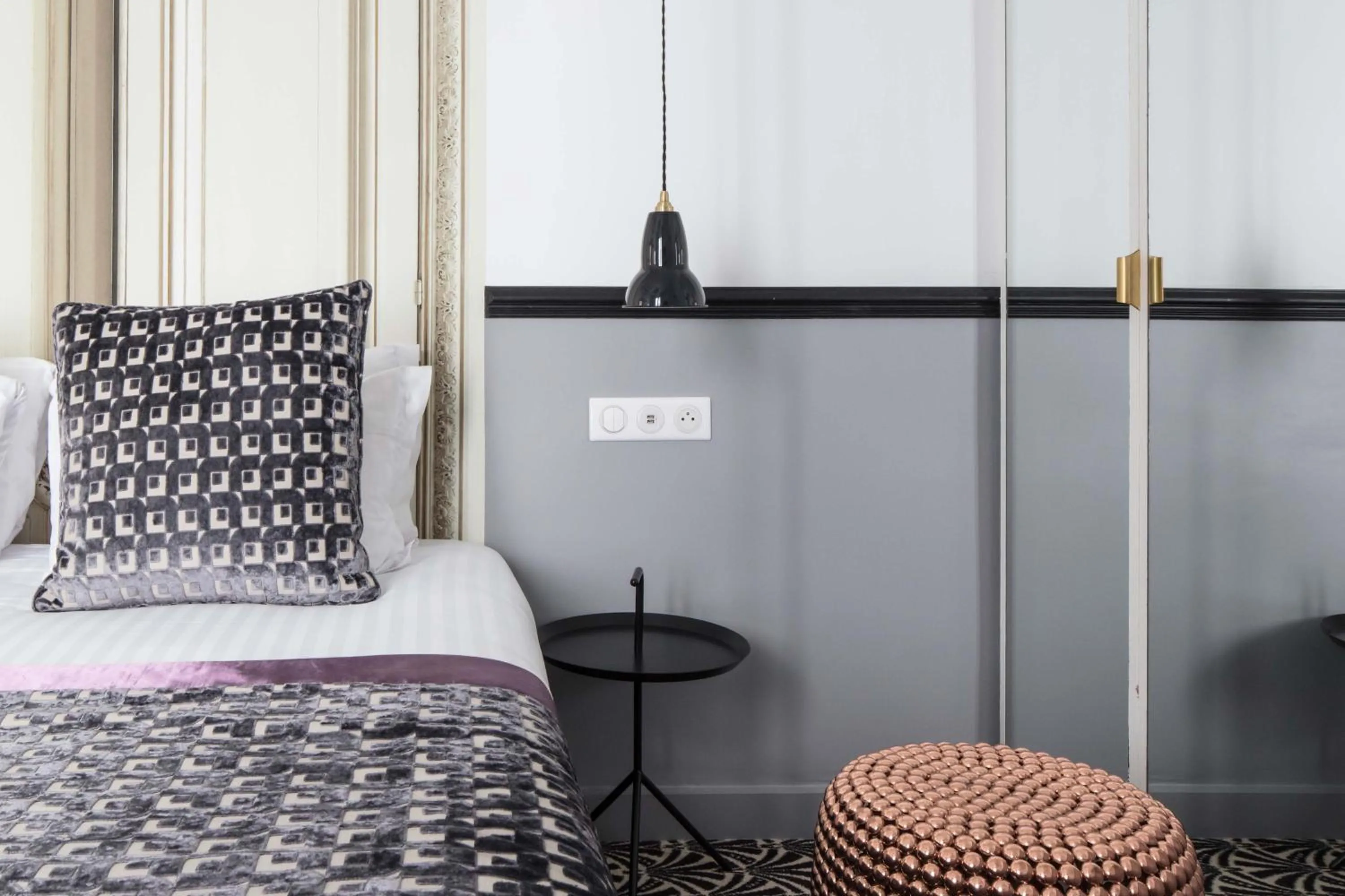 Bedroom, Bed in Hotel Malte - Astotel