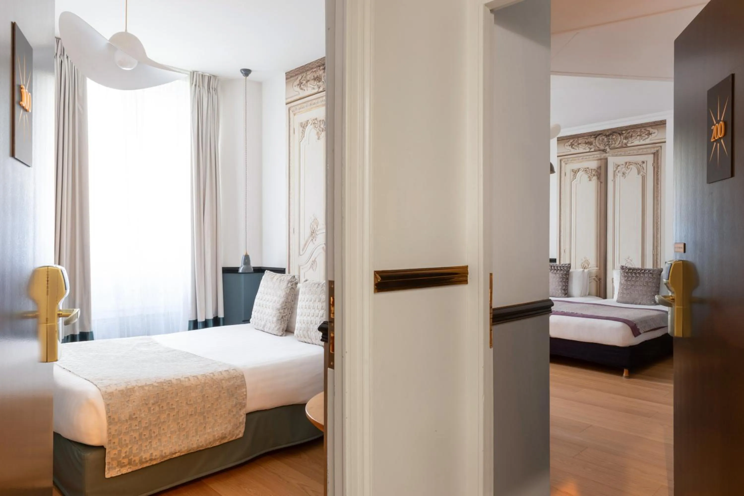 Bedroom, Bed in Hotel Malte - Astotel