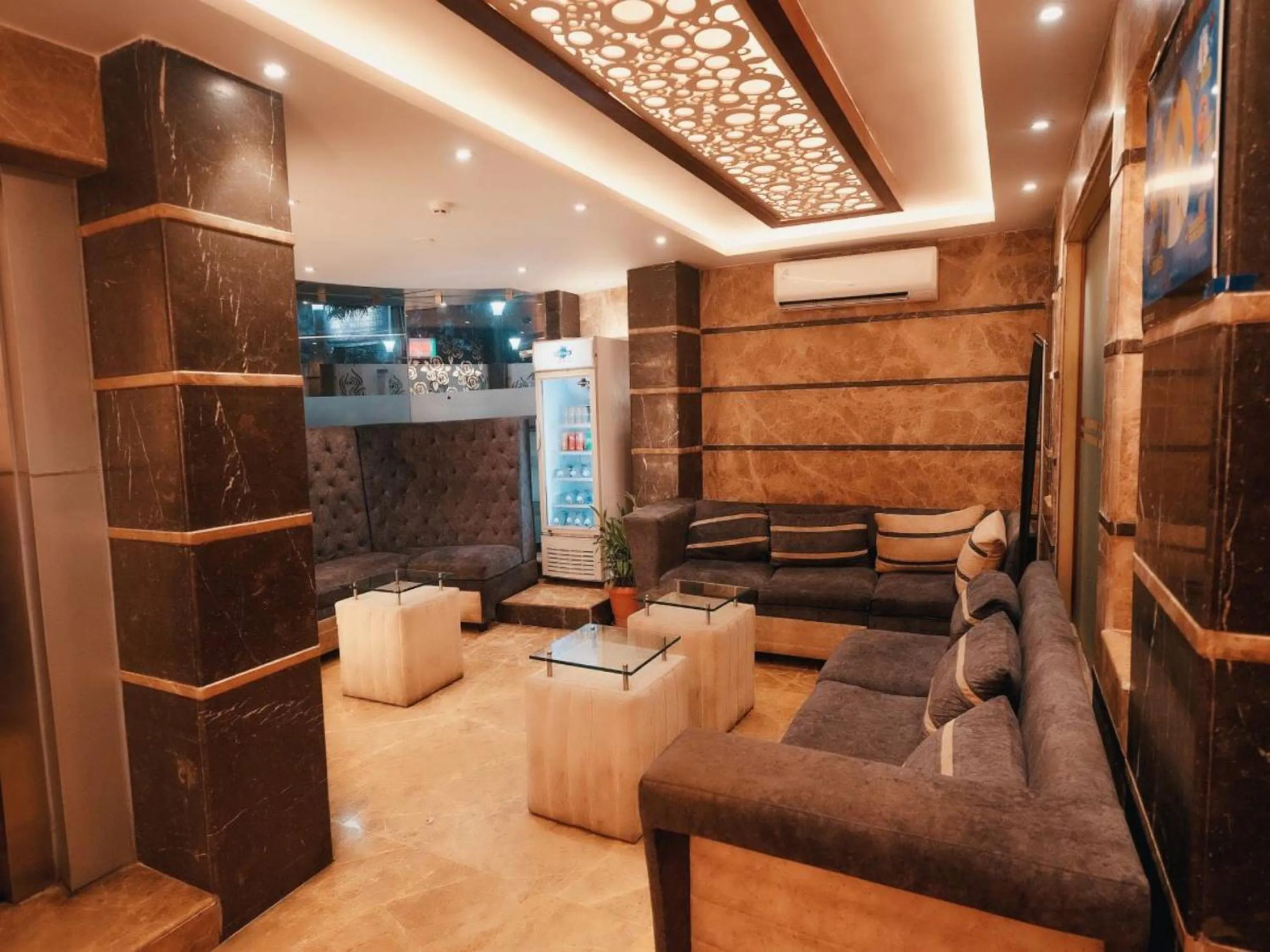 Seating area in Aparupa Ambience