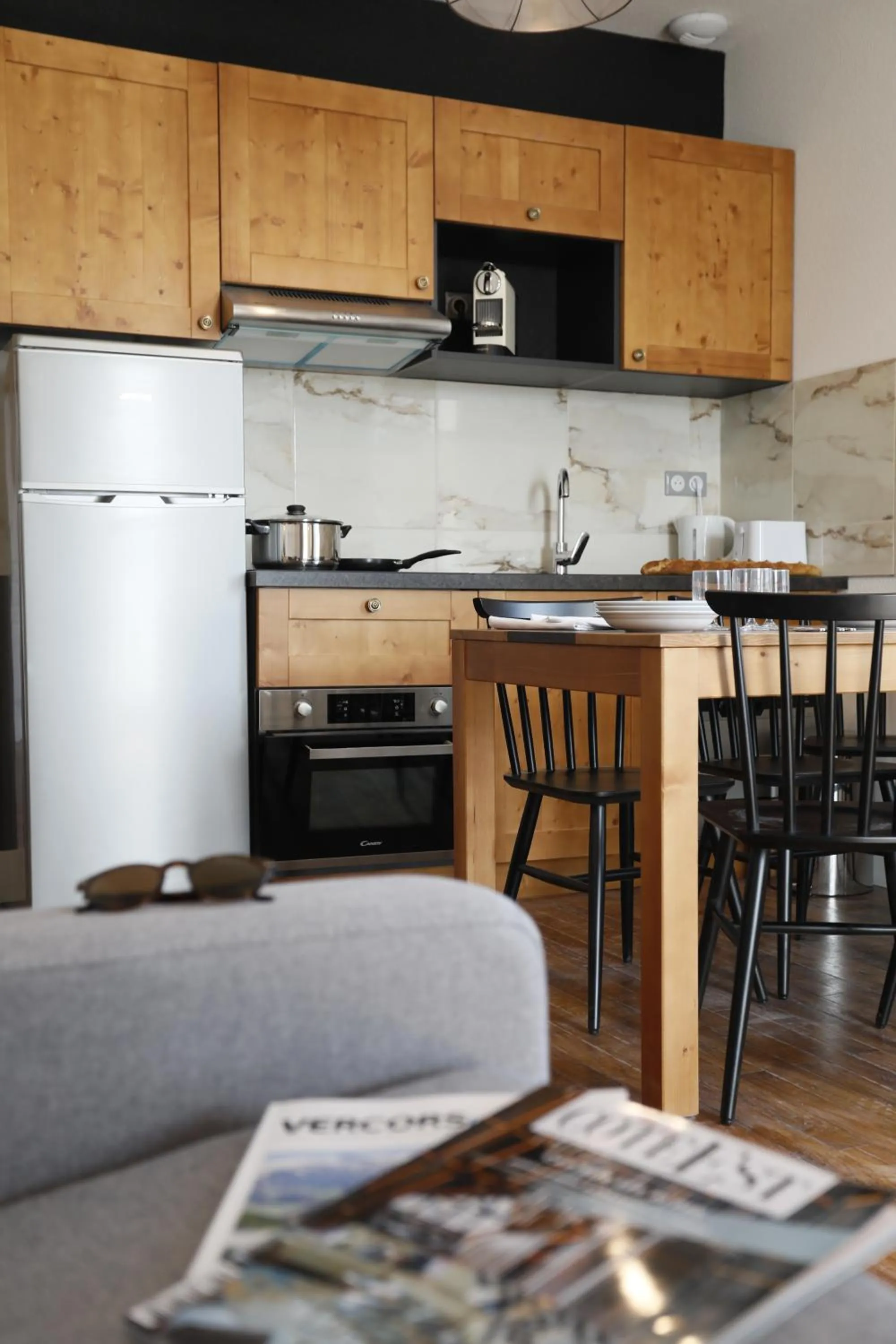 Kitchen or kitchenette in RESIDENCE LE SPLENDID